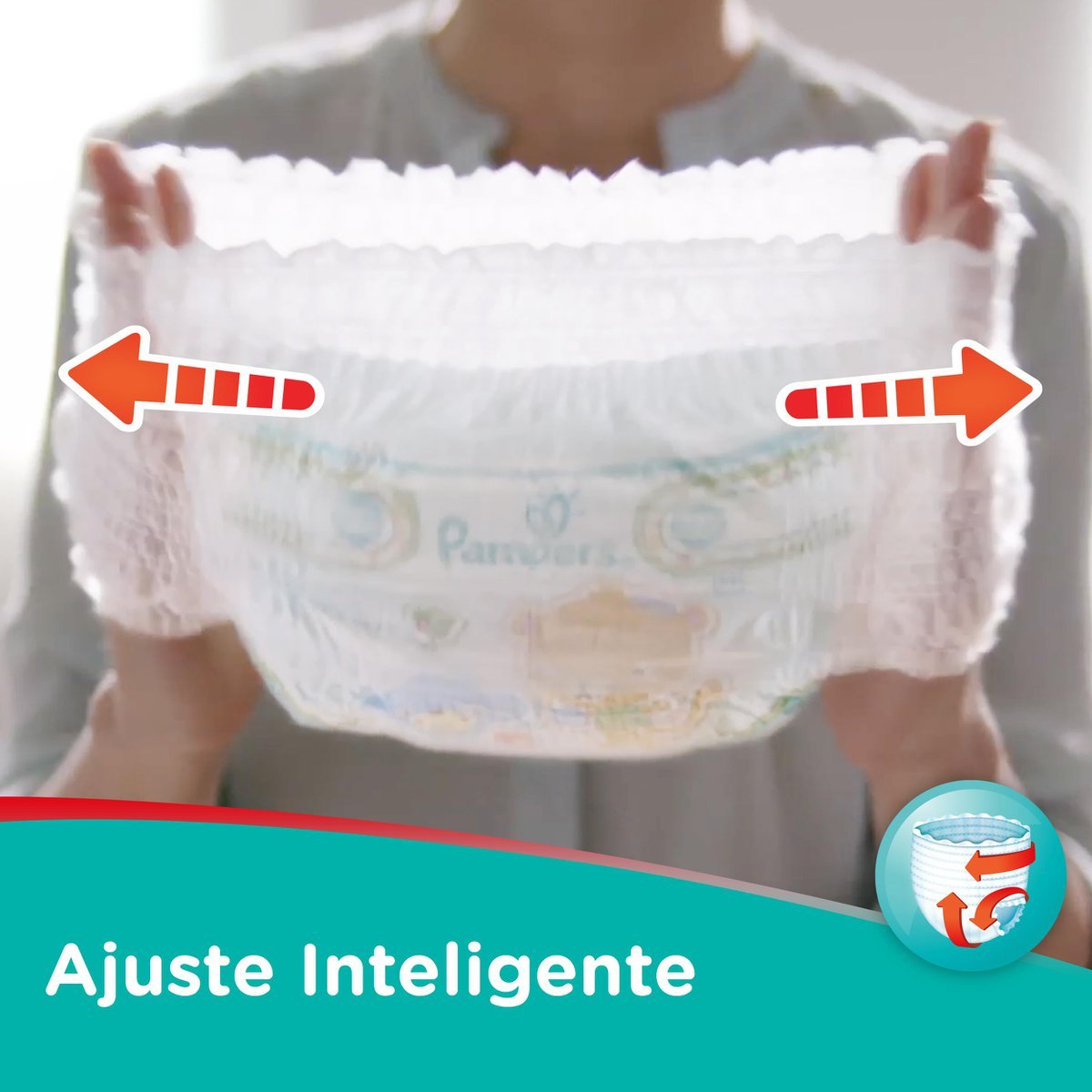 Fralda Pampers Pants Ajuste Total G 72 unidades