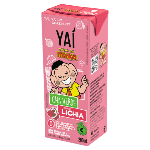 Yaí Chá Verde Lichia Zero Açúcar