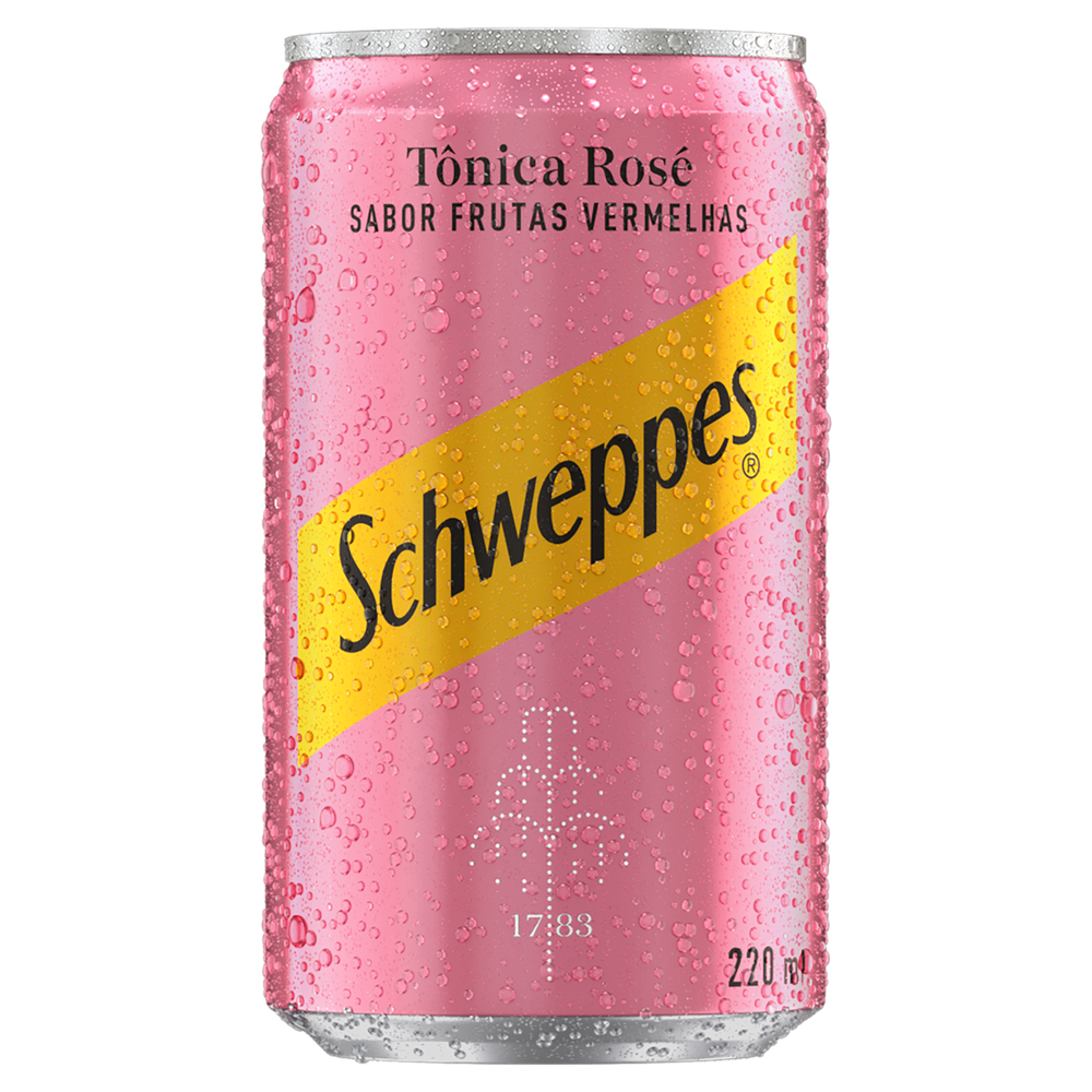 Schweppes Água Tônica Rosé Frutas Vermelhas