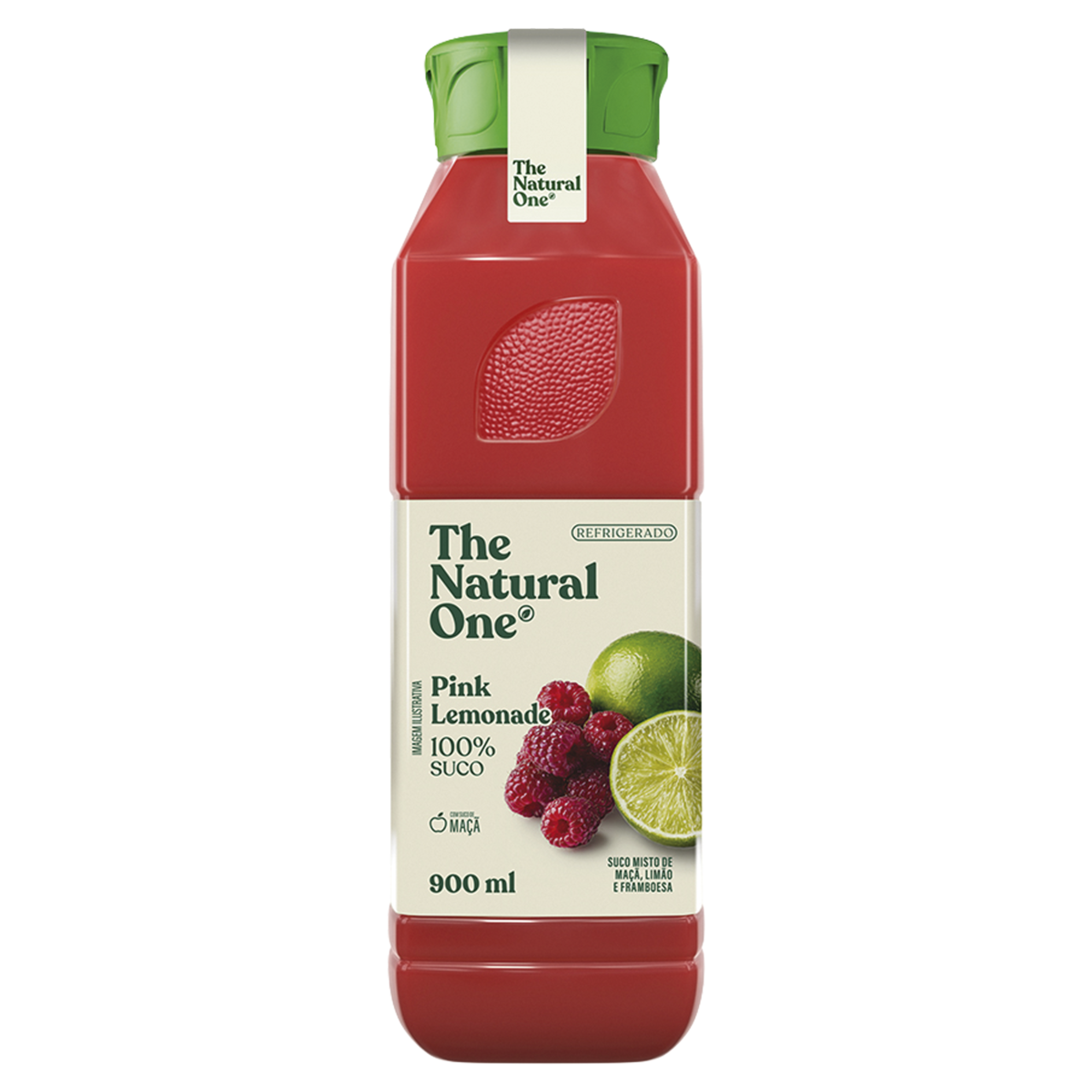 Suco Pink Limonade Natural One Refrigerado Garrafa 900ml