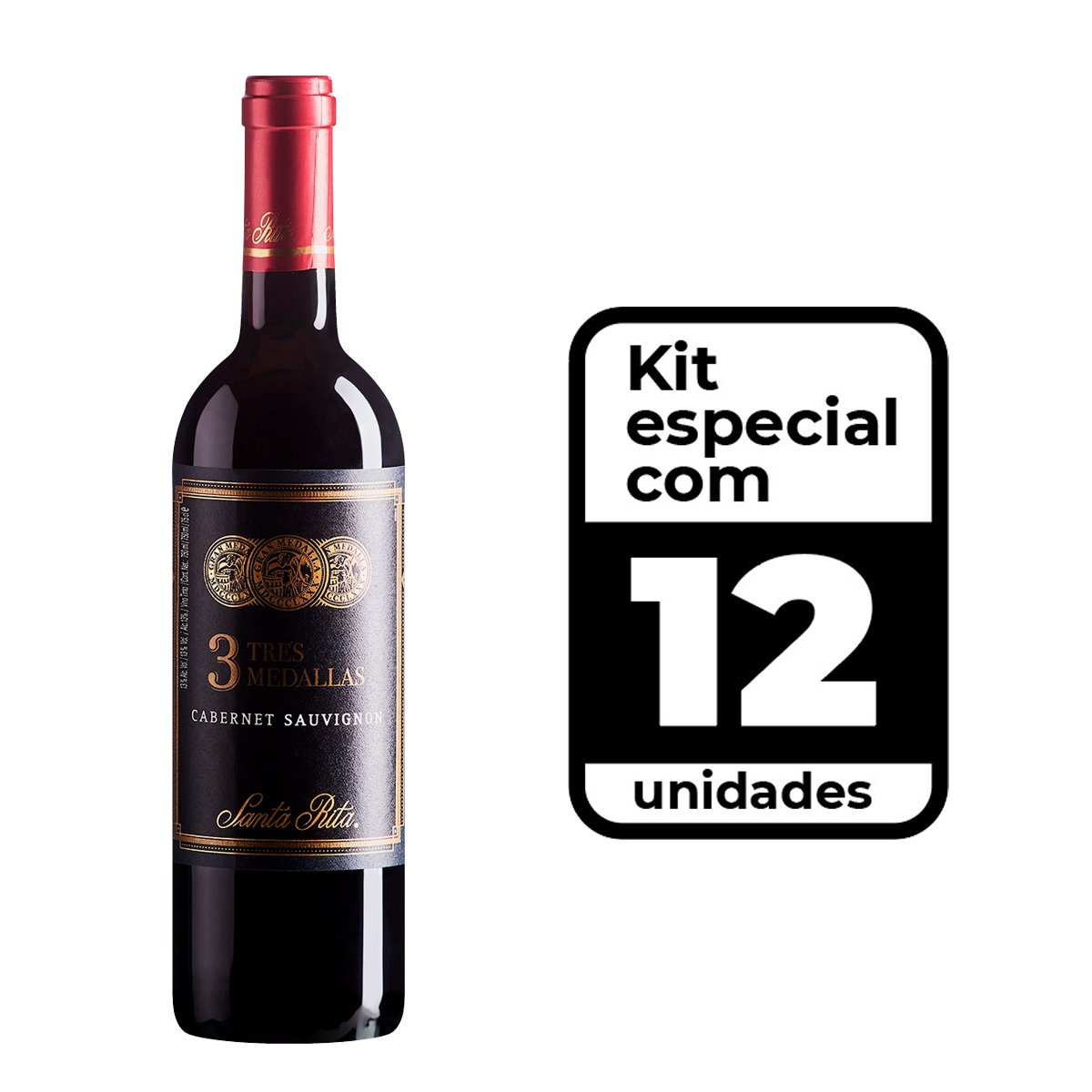Kit Três Amigas Vinho