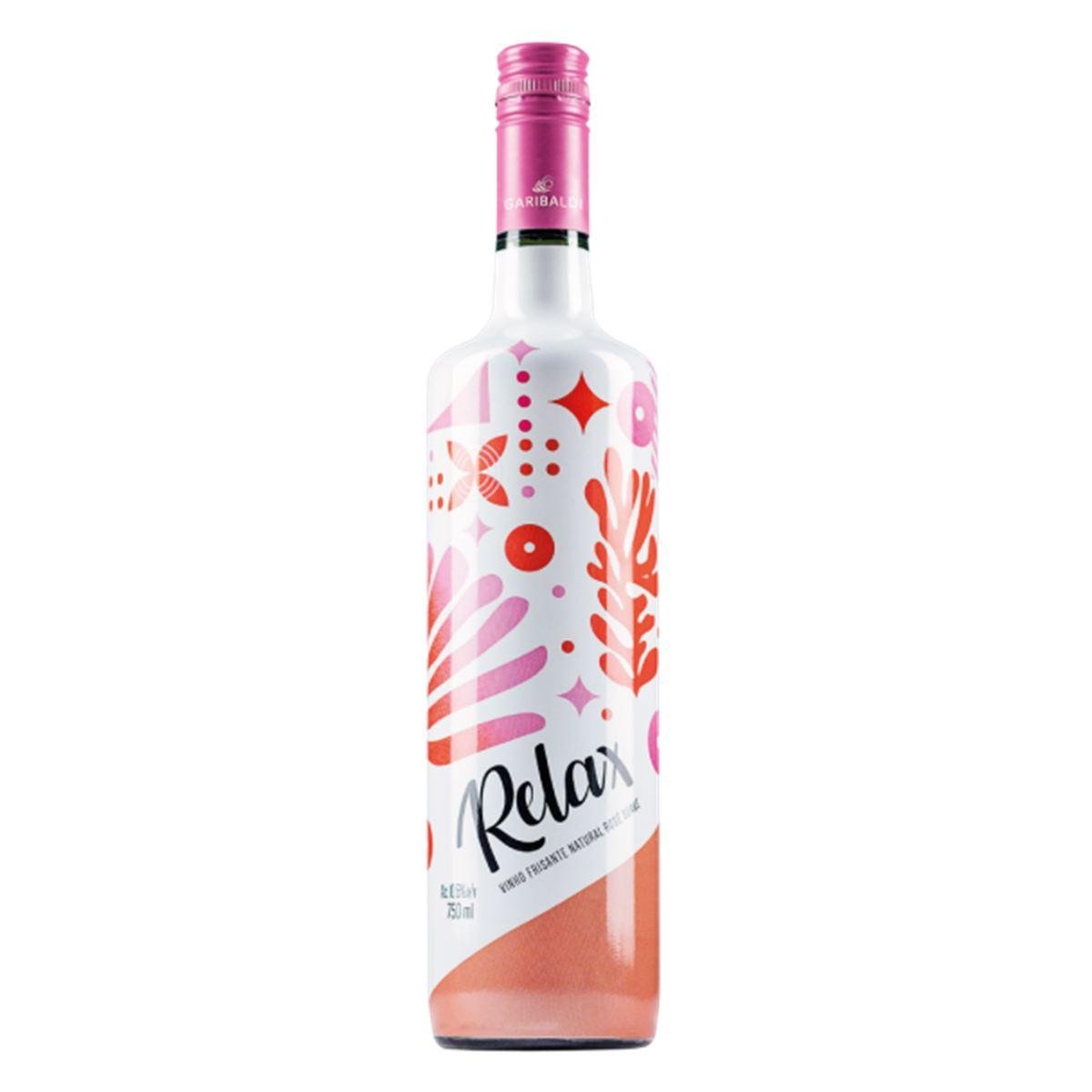 Vinho Frisante Garibaldi Relax Rosé Suave 750ml Pão de Açúcar