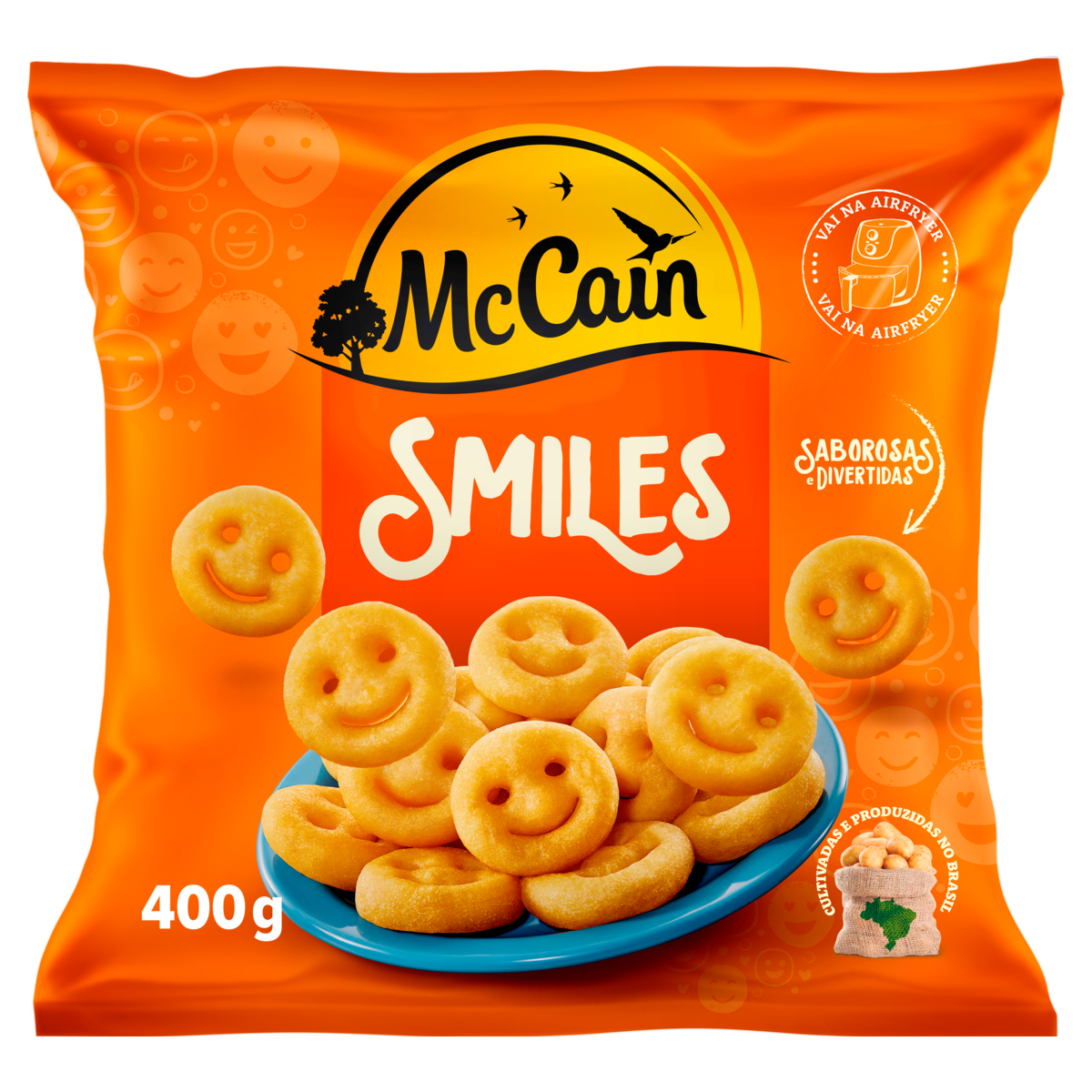 Batata Congelada Smiles McCain 400g