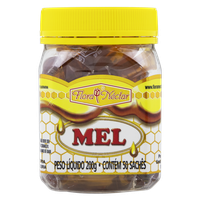 Mel Flora Néctar Pote 200g 50 Unidades
