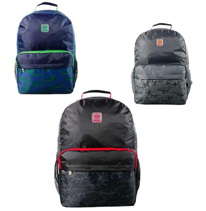 Mochila Juvenil Infantil Escolar Dinossauros Vermelho | Pão de Açúcar