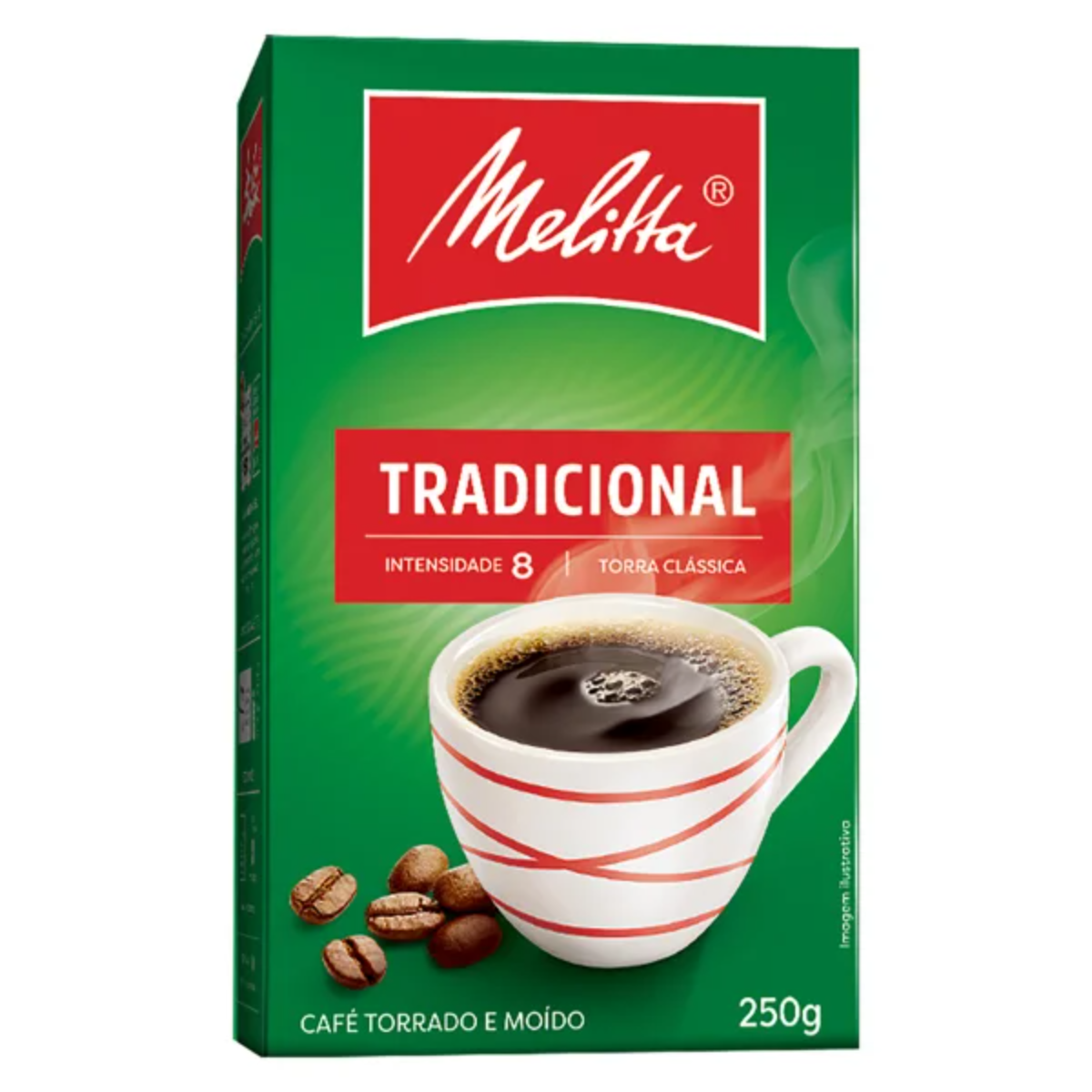 Café Torrado e Moído Tradicional Melitta Caixa 250g