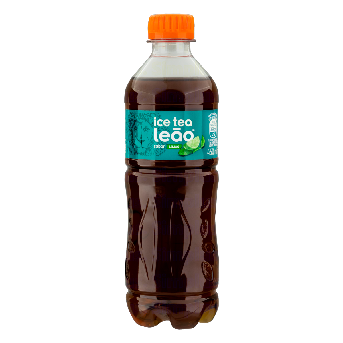 Chá Preto Ice Tea Limão Leão Garrafa 450ml