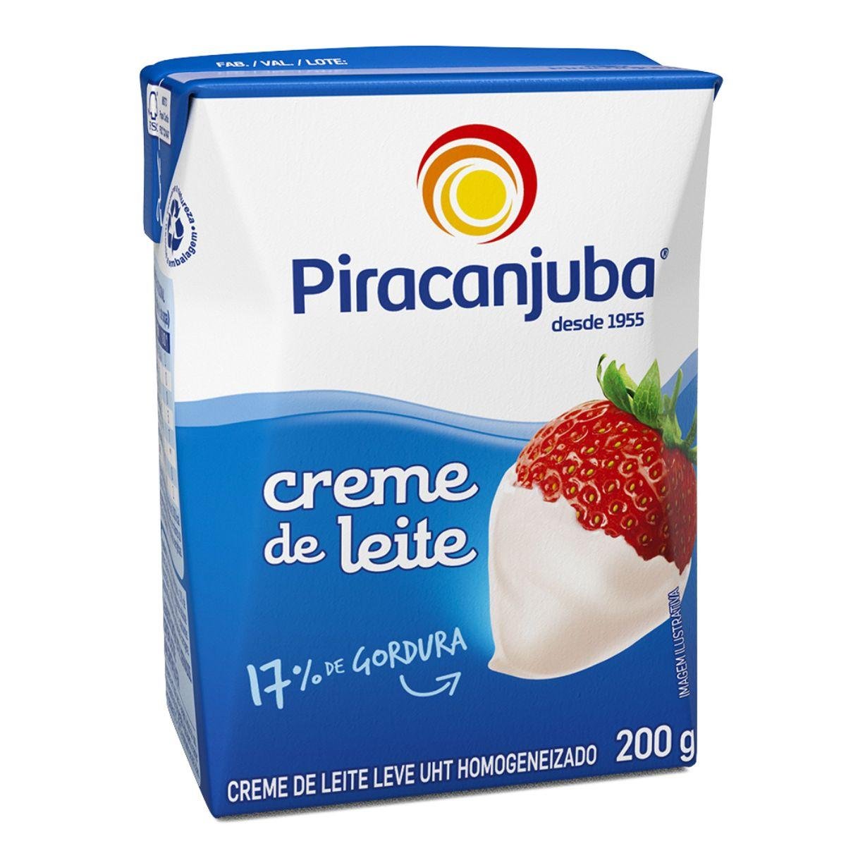 Creme De Leite Piracanjuba 200g Pão de Açúcar