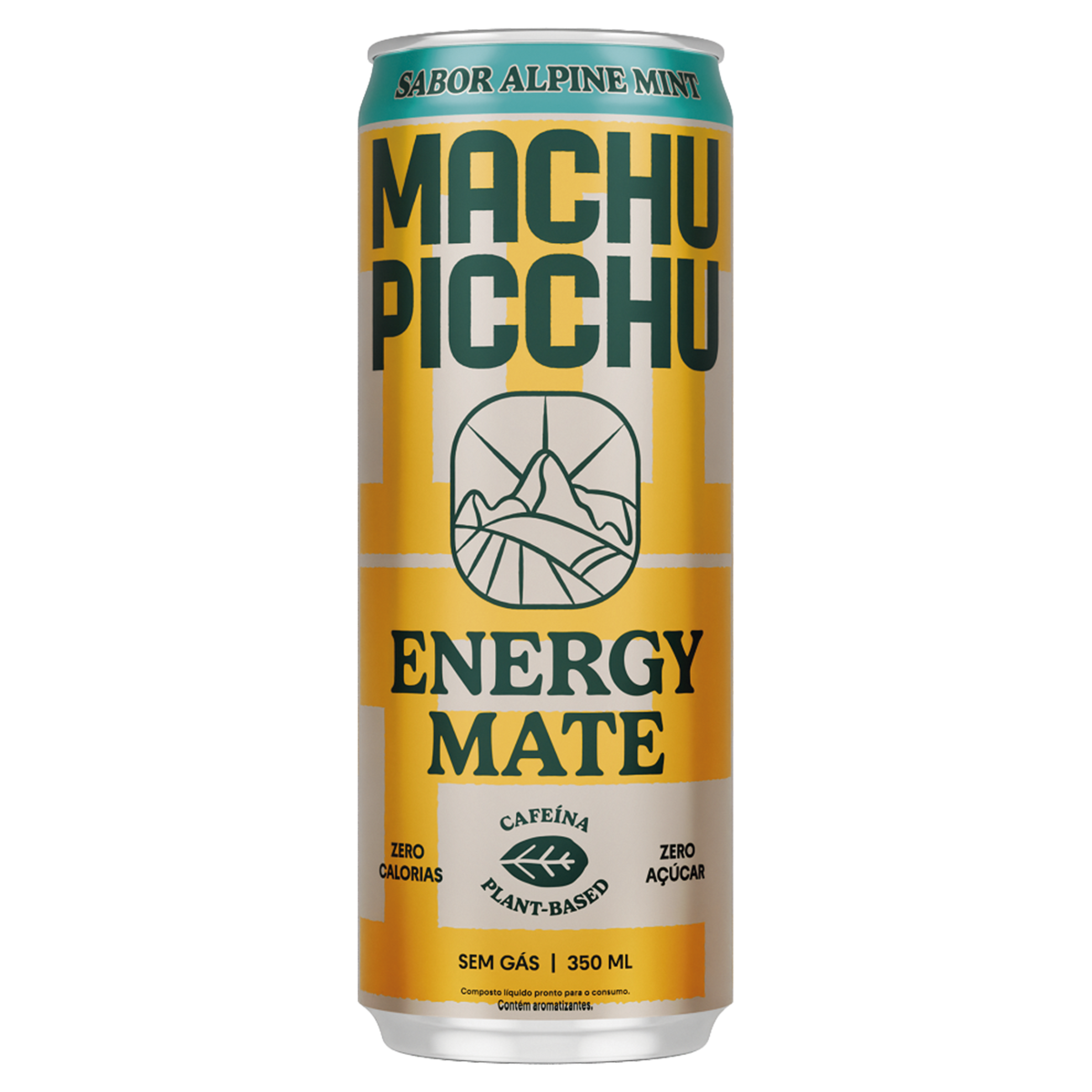 Machu Picchu Alpine Mint Zero Açúcar Energy Mate