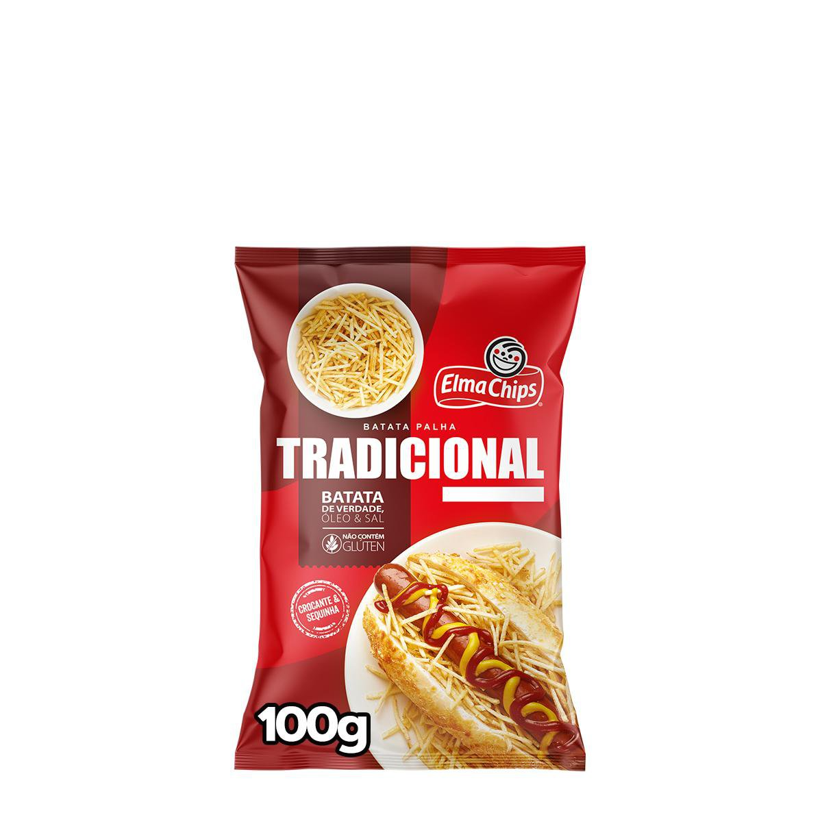 Batata Frita Ondulada Original Elma Chips Ruffles 40g