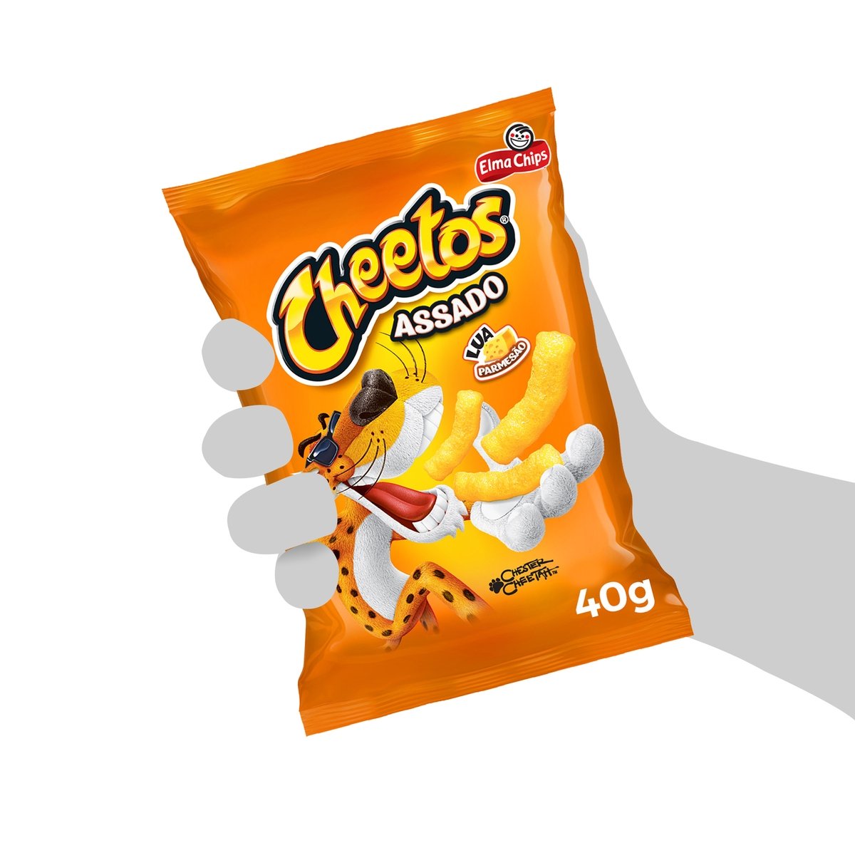 Salgadinho Cheetos Tubo Queijo Cheddar 40g