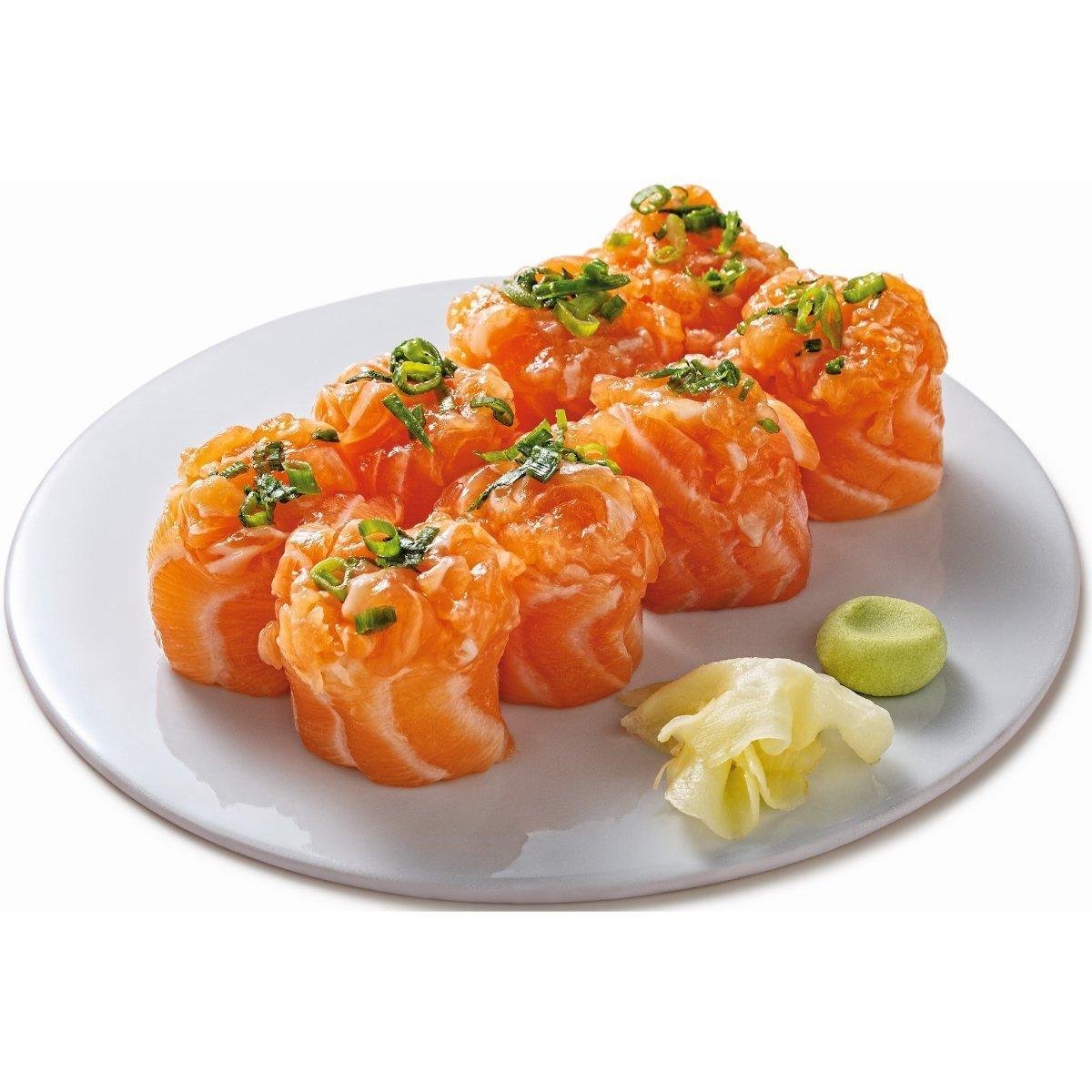 Jhou de Salmão 8 Peças (Aprox. 216g)