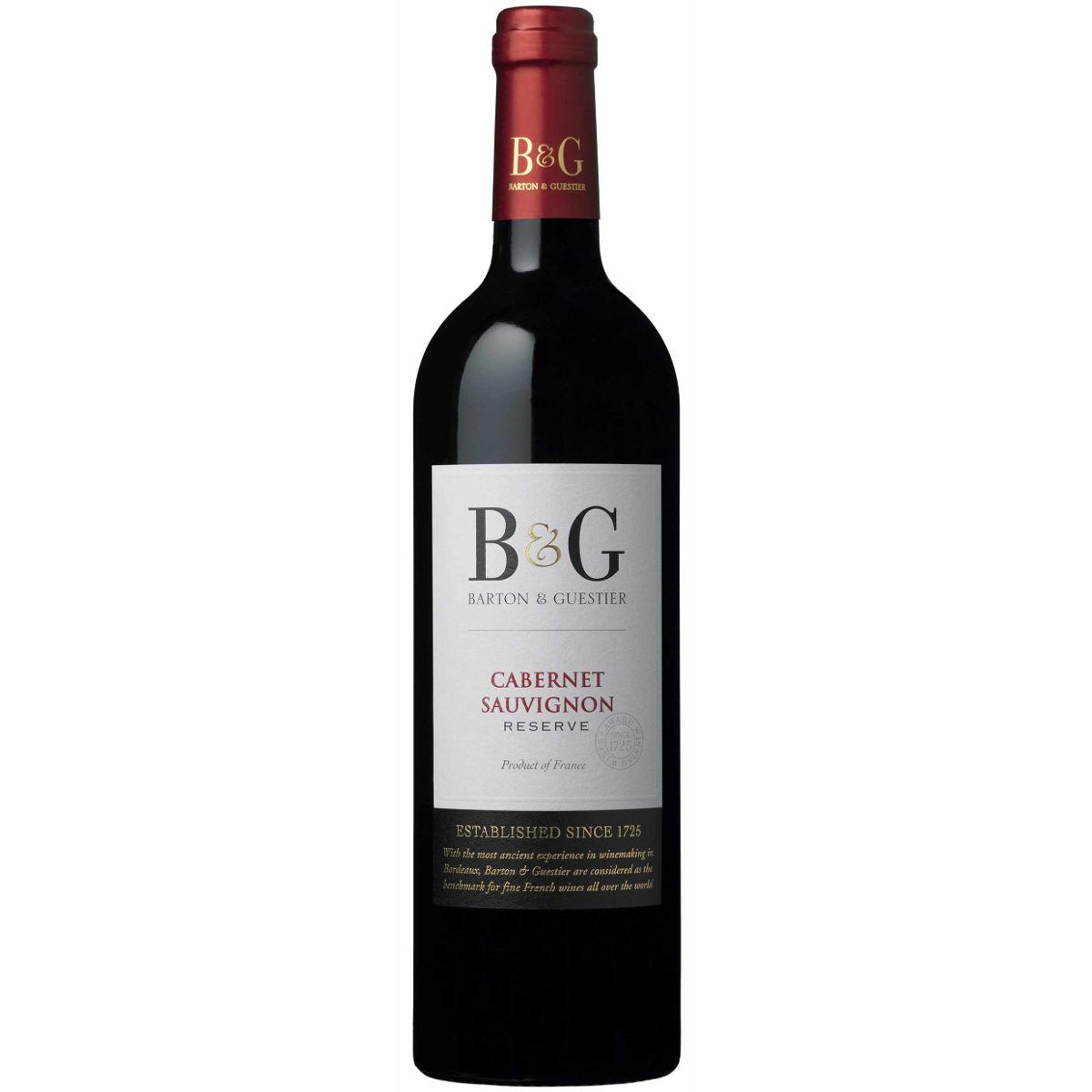 Vinho Francês Tinto B&G Reserve Cabernet Sauvignon Garrafa 750ml