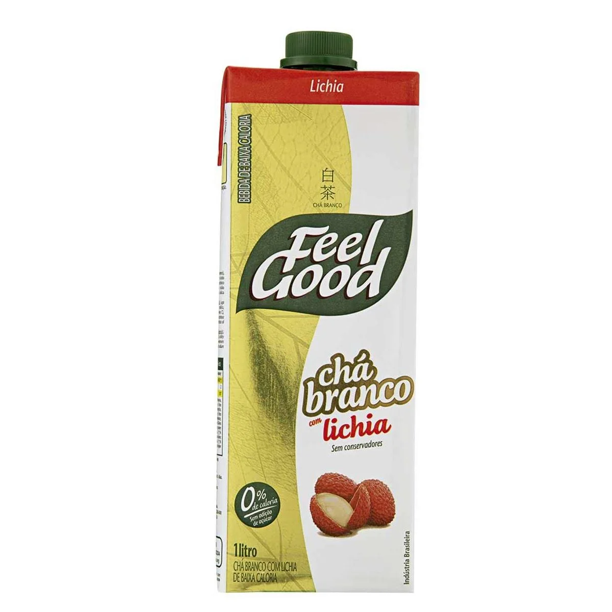 Chá Branco Sabor Lichia FEEL GOOD 1 Litro