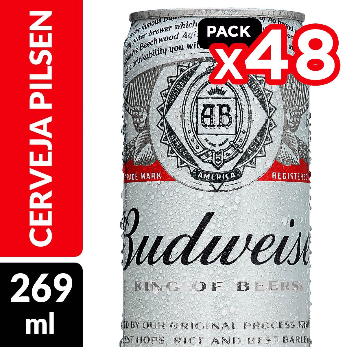 Budweiser - Pale Lager 48 Pack