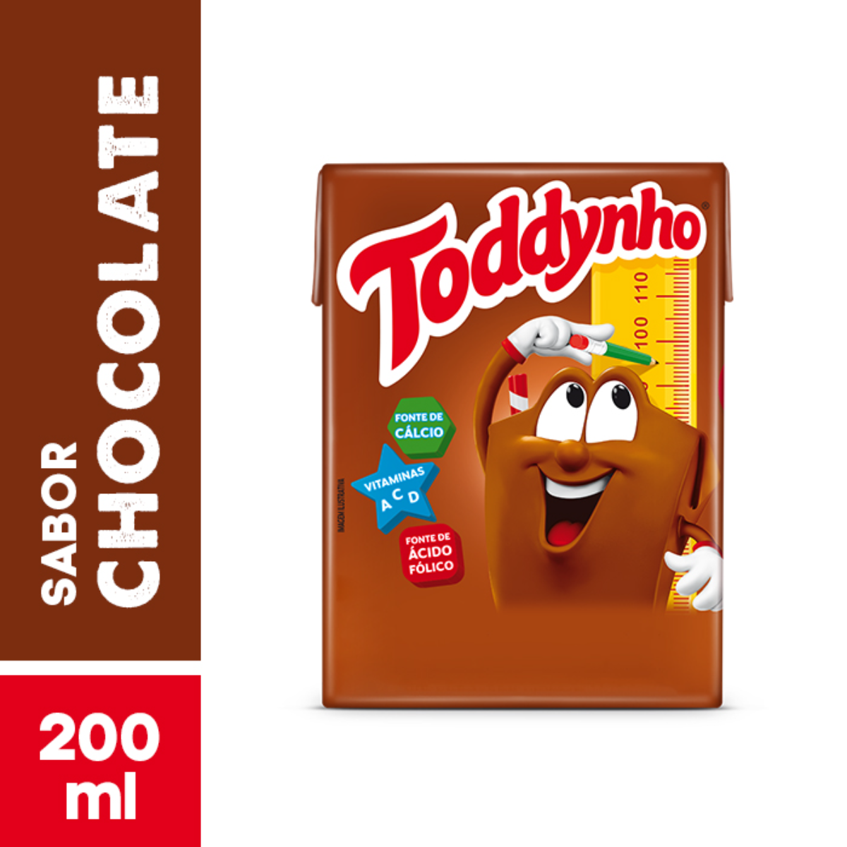 Kit Bebida Láctea UHT Toddynho Chocolate 200ml - 5 Unidades