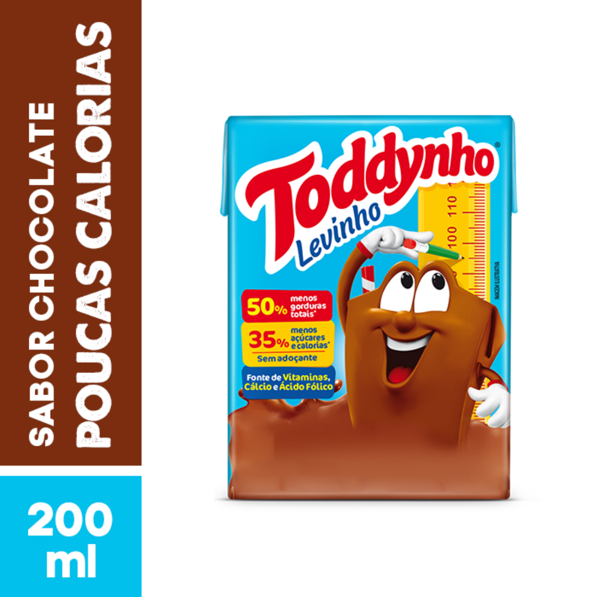 Achocolatado Toddynho 200Ml Caixa Com 20 Unidades