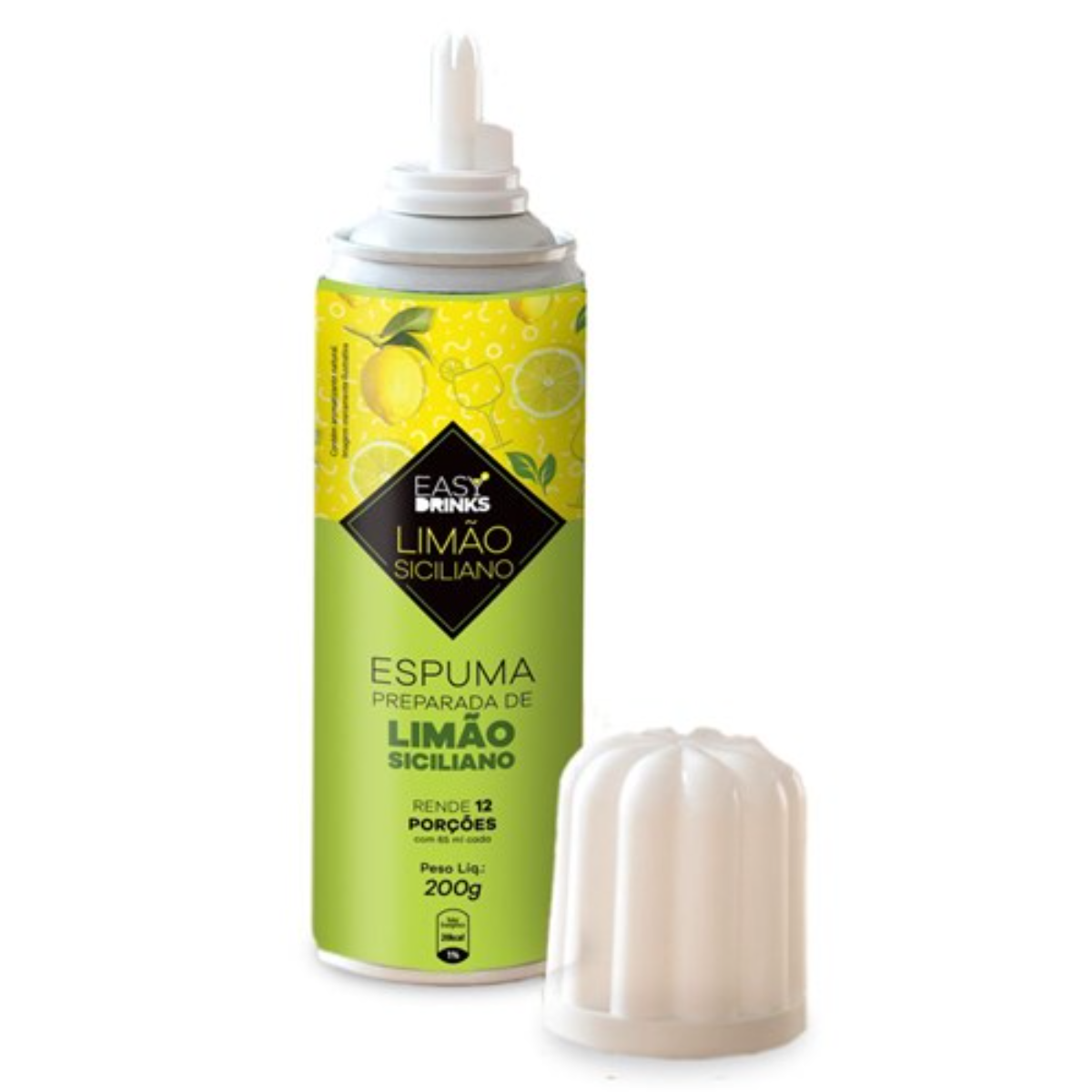 Preparado Espuma Limão Siciliano Easy Drinks Frasco 260g