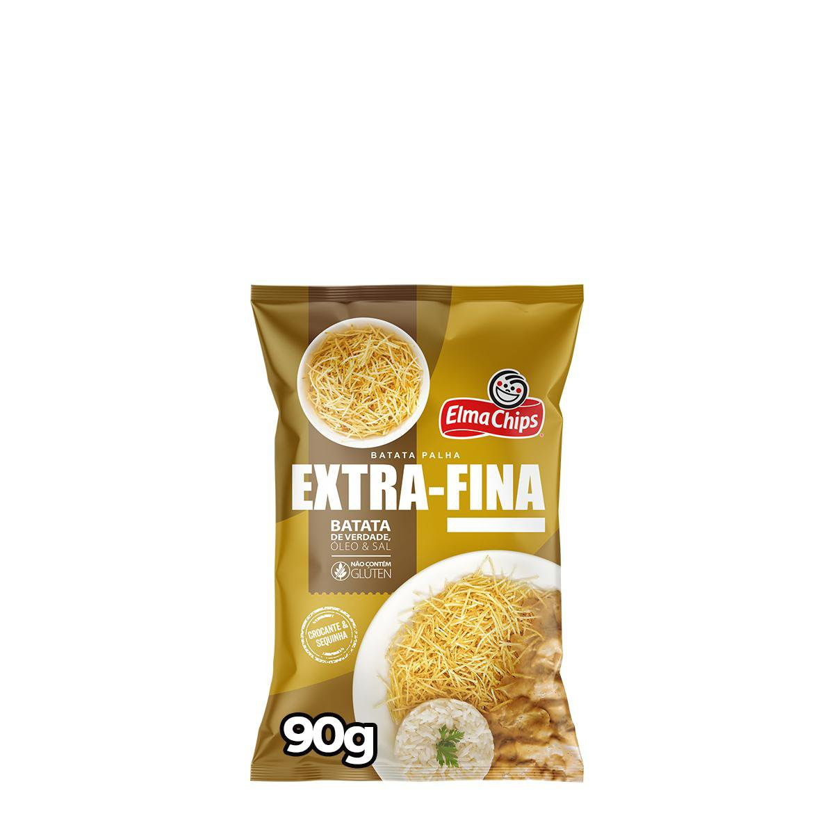 Batata Frita Ondulada Original Elma Chips Ruffles 40g