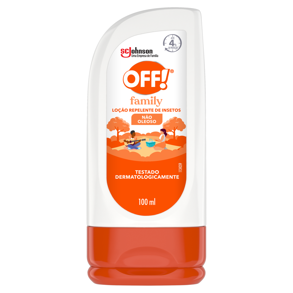 Repelente Loção Off! Family Squeeze 100ml