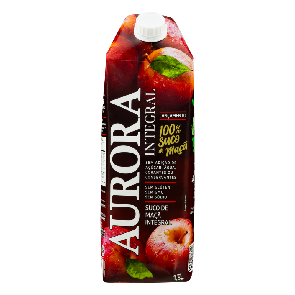 Aurora Suco Integral de Maçã
