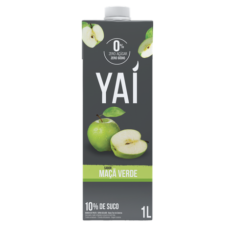 Yaí Bebida Maçã-Verde Zero Açúcar
