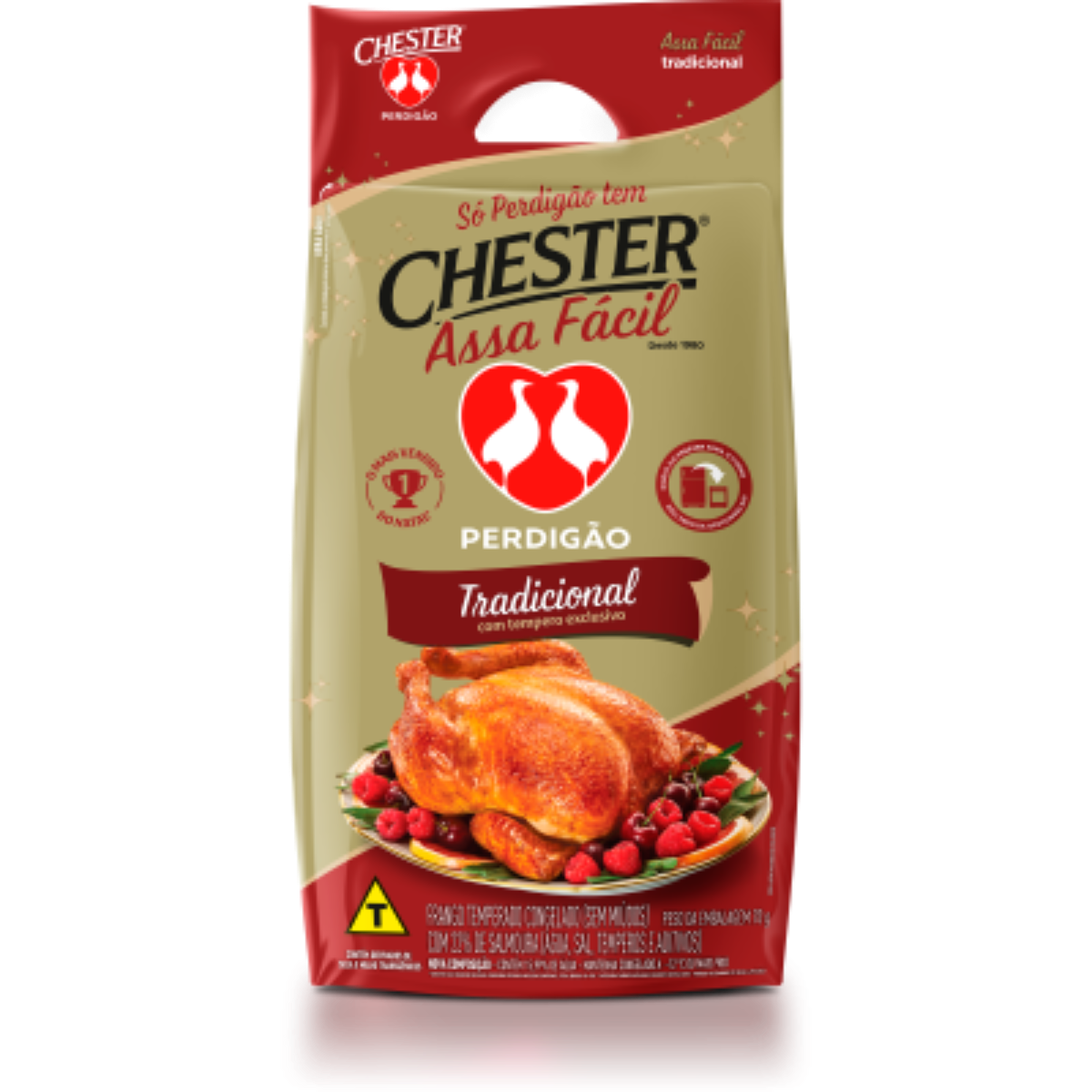 Chester Assa Fácil Congelado Perdigão 4Kg