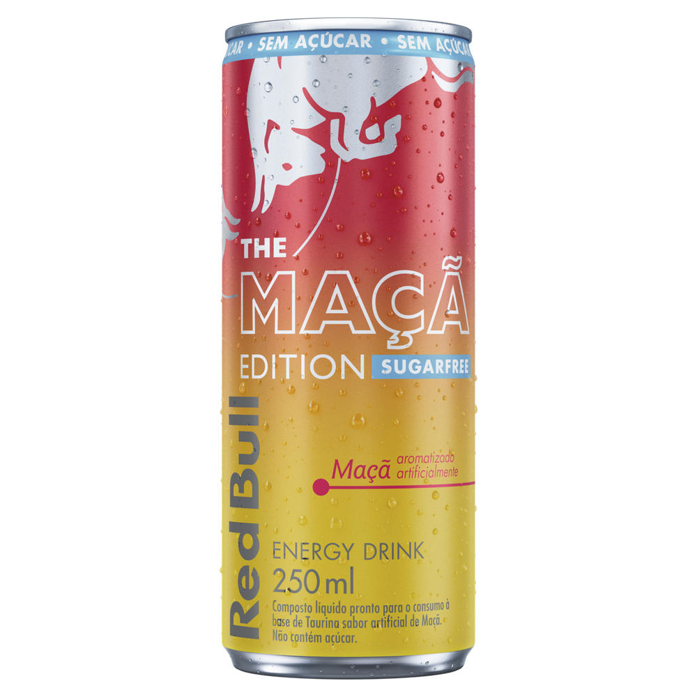 Red Bull Maçã Sem Açúcar