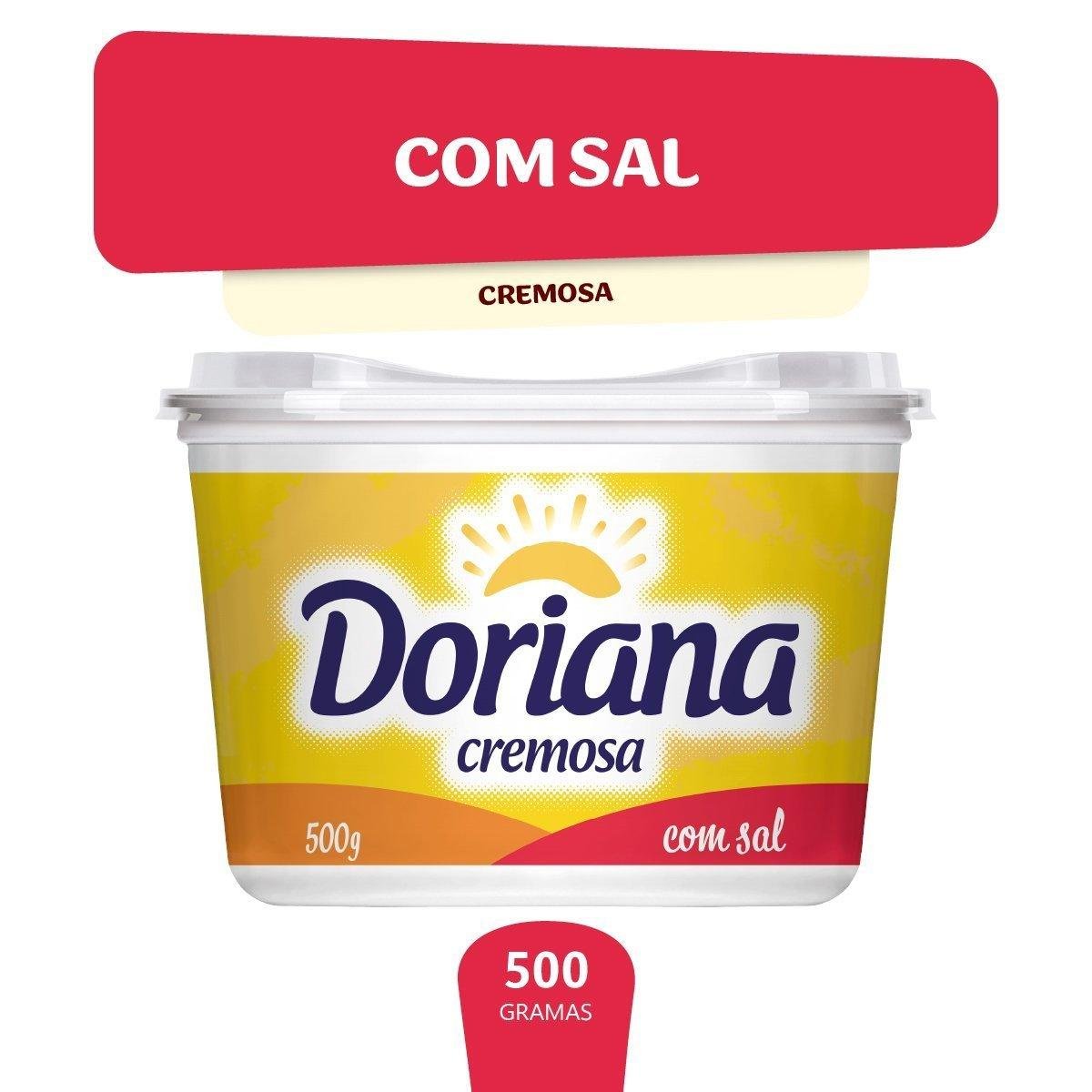 Margarina com sal Doriana 500g