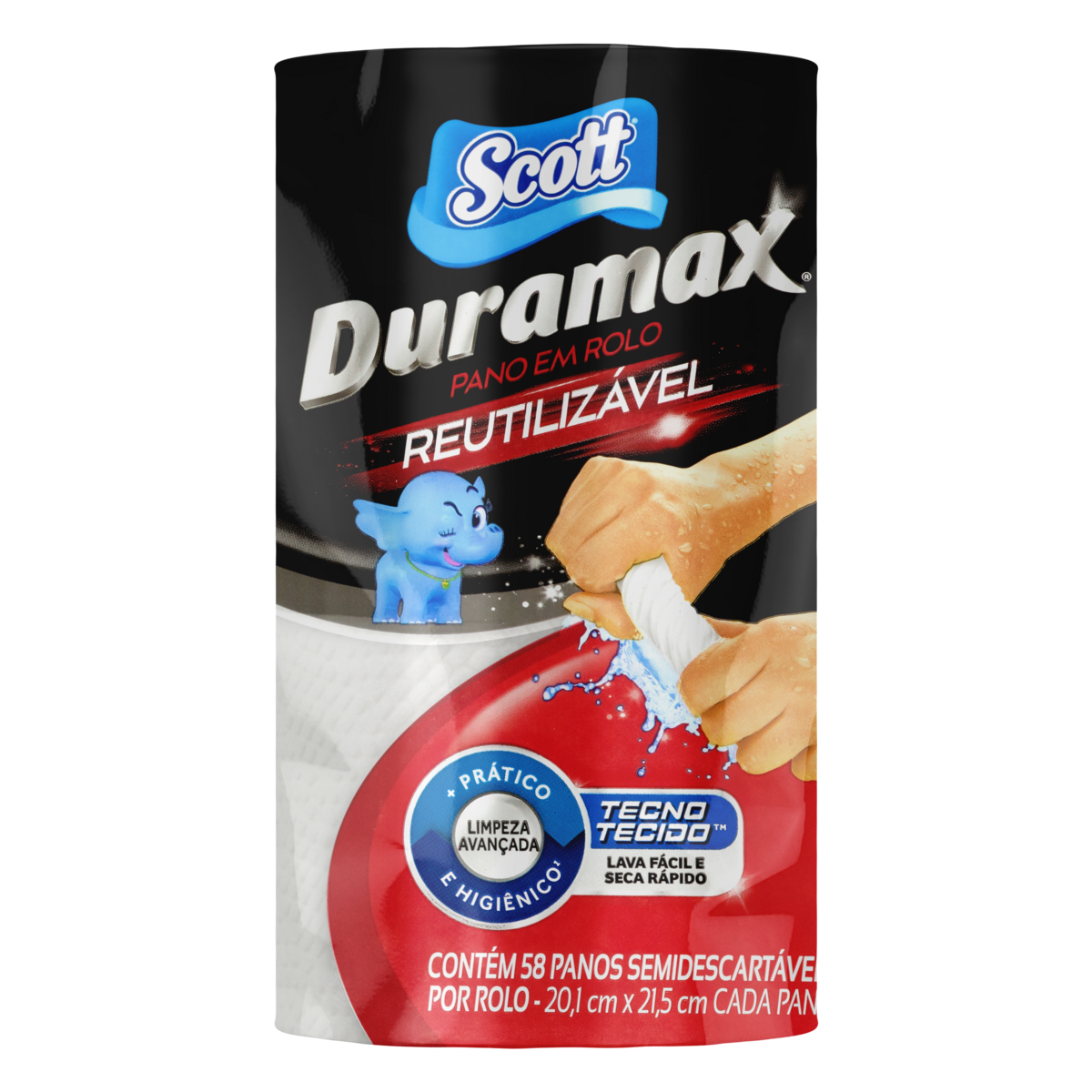 Pano Branco Scott Duramax 58 Unidades