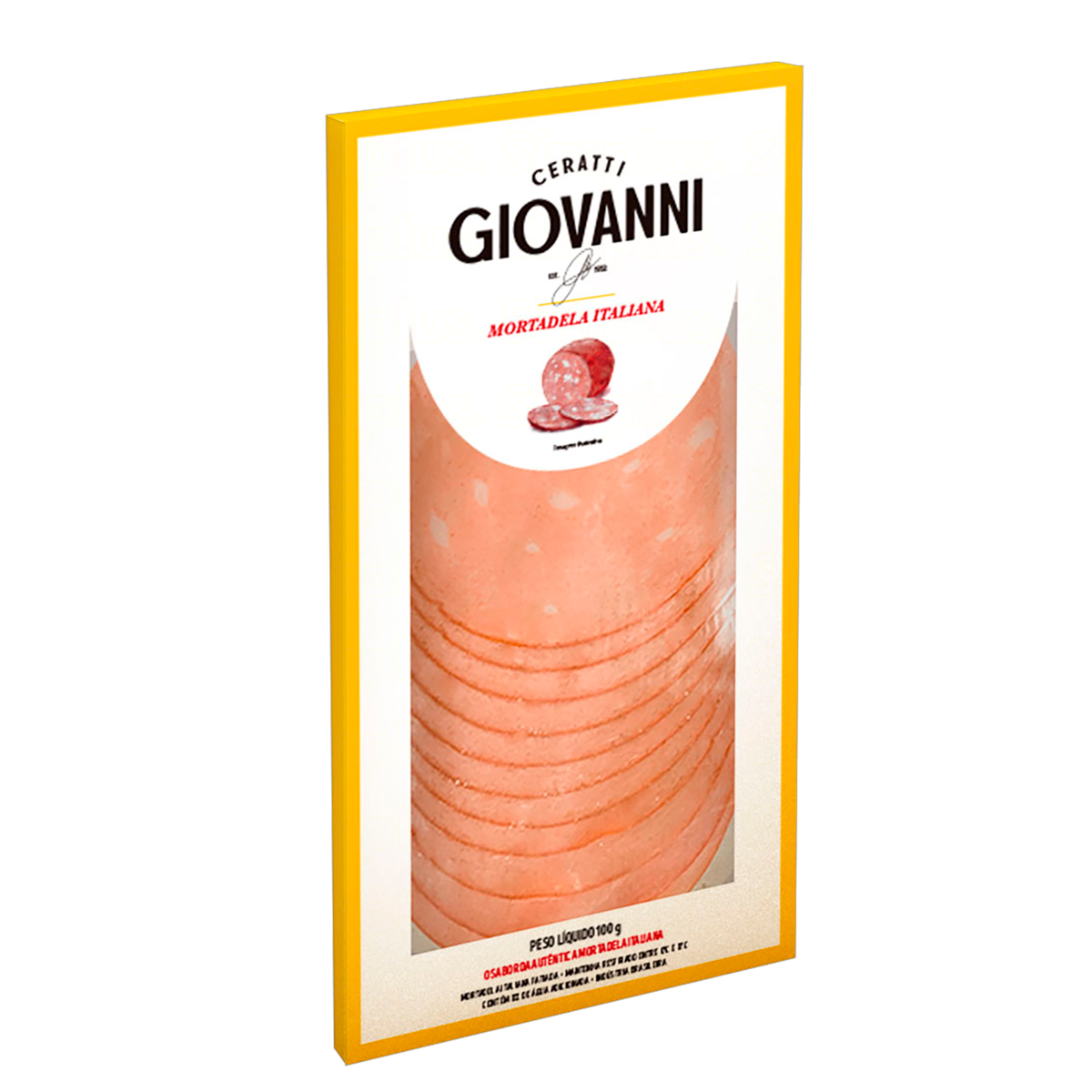 Mortadela Italiana Fatiada Giovanni Ceratti 100g Pão de Açúcar
