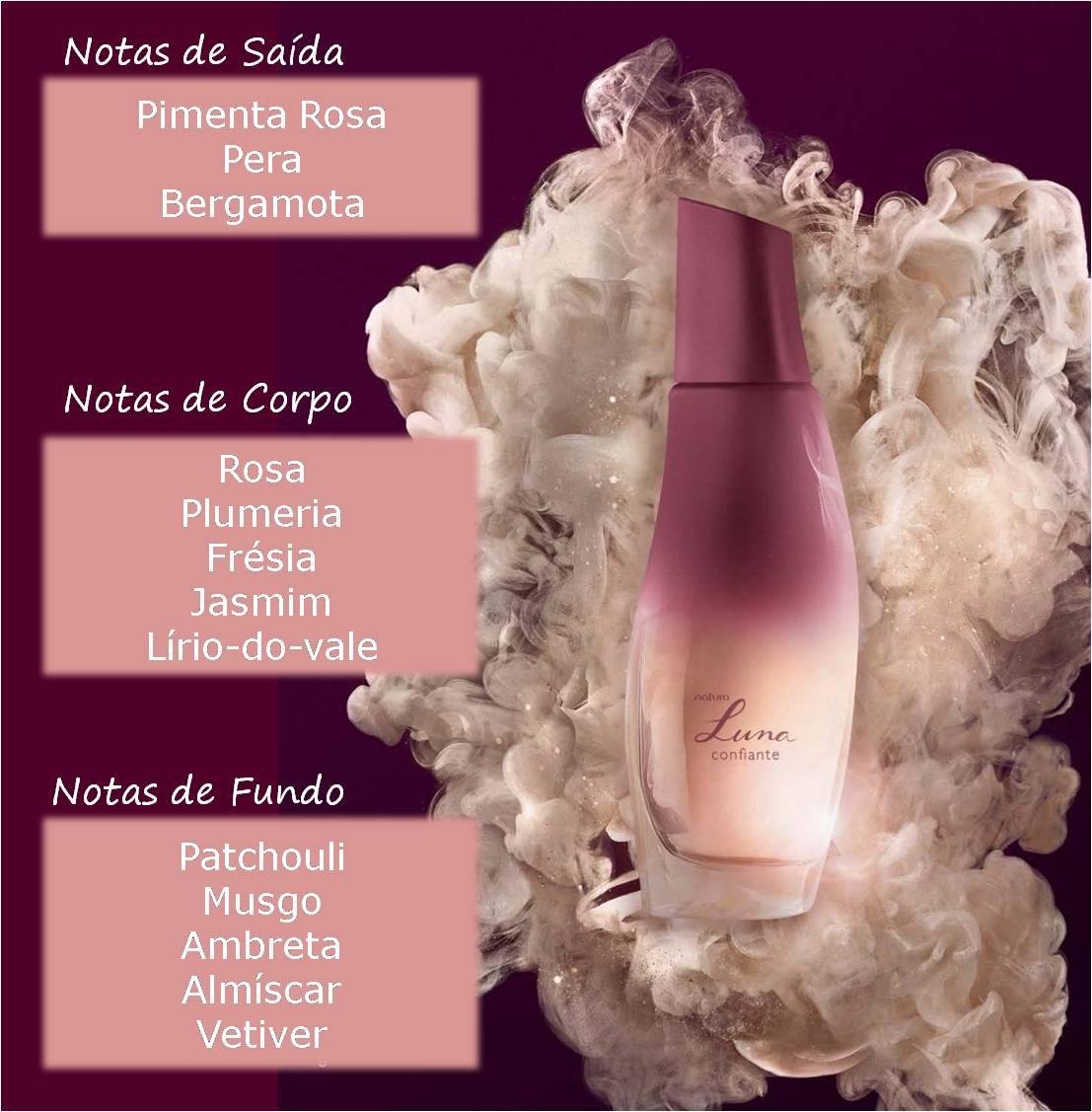 Perfume Lançamento Natura Feminino Luna Confiante Colônia | Pão de Açúcar