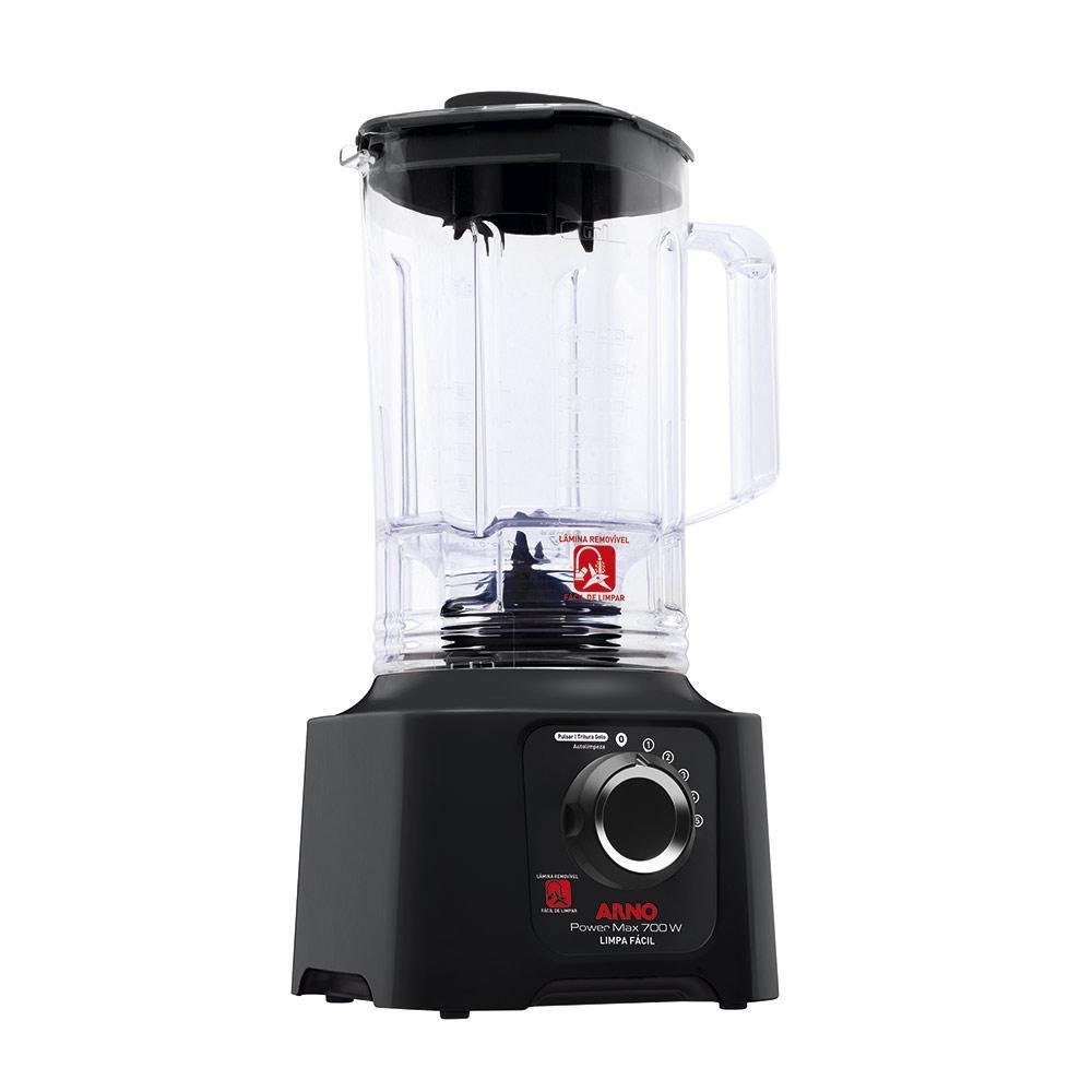 Liquidificador Arno Power Max 700 Limpa Fácil Ln60 - Preto - 220V | Pão ...