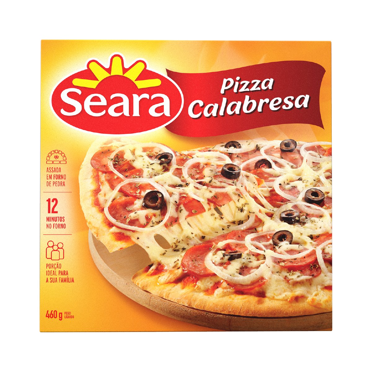 Pizza de calabresa Seara 460g Pão de Açúcar