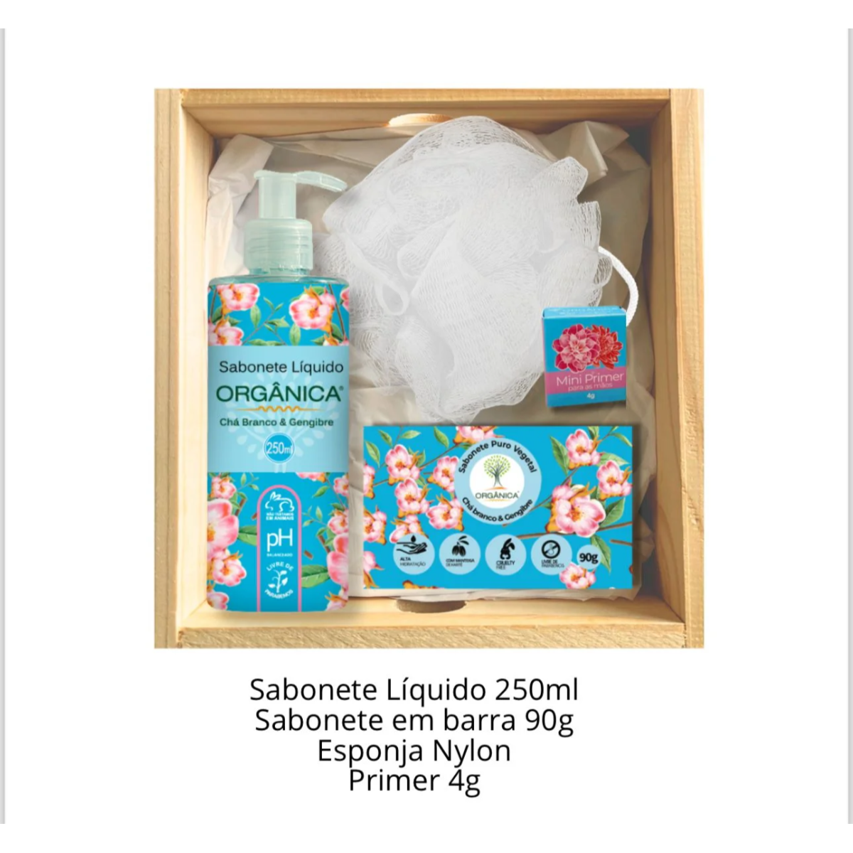 Kit Banho Orgânica Diário 310ml