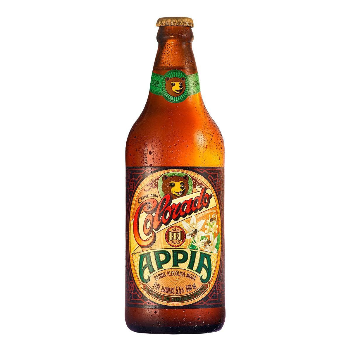 Cerveja Weiss Appia Colorado Garrafa 600ml