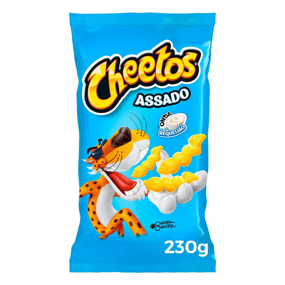 Salgadinho De Milho Onda Requeijão Elma Chips Cheetos Pacote 230g - 1