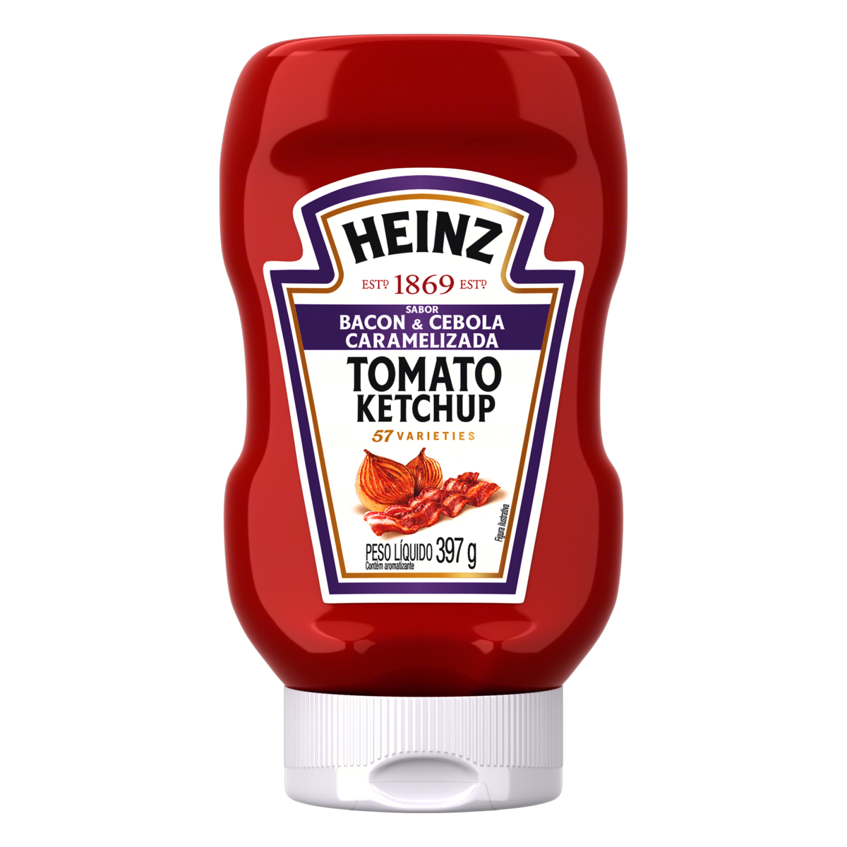 Ketchup Bacon e Cebola Caramelizada Heinz 397g