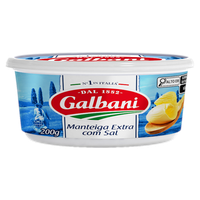 Manteiga Extra com Sal Galbani Pote 200g