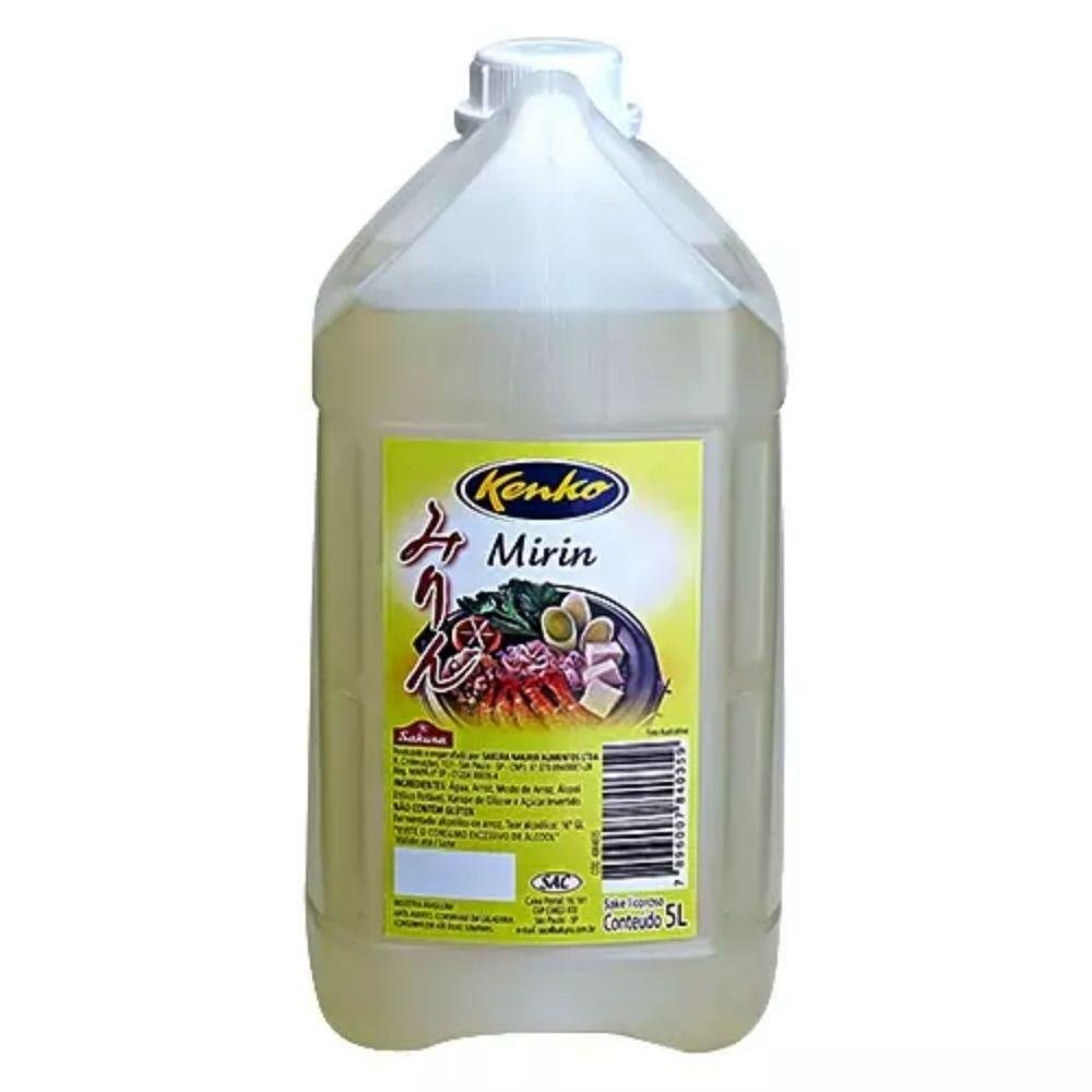 Sake Saquê Culinário Mirin Kenko Sakura 05 Litros Pão de Açúcar