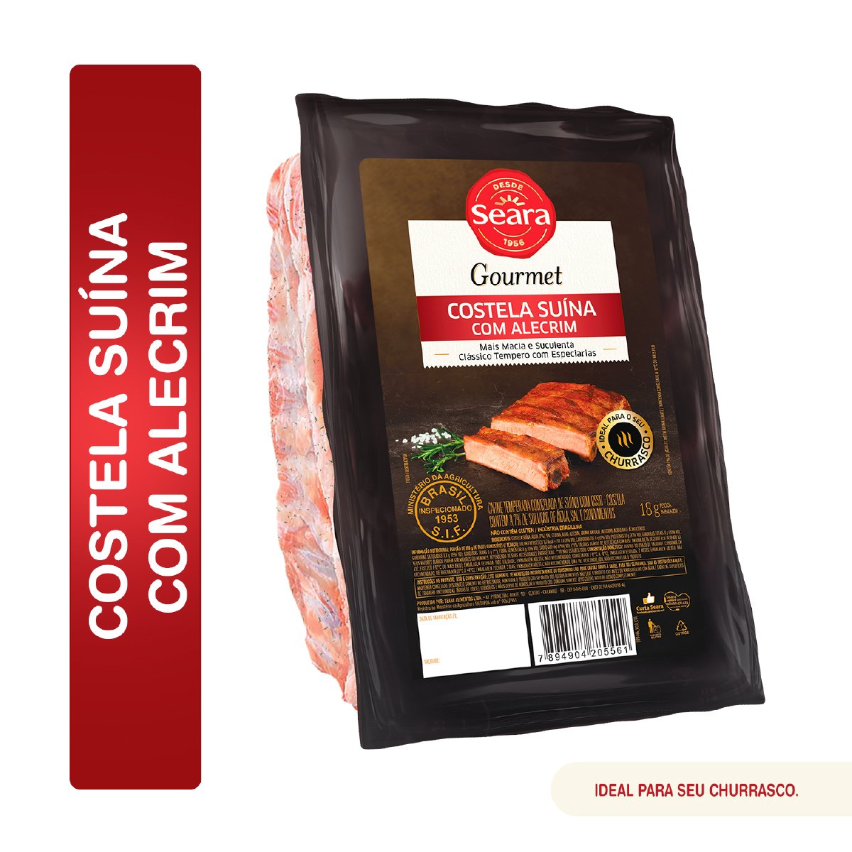 Costela suína com alecrim Seara Gourmet 700g