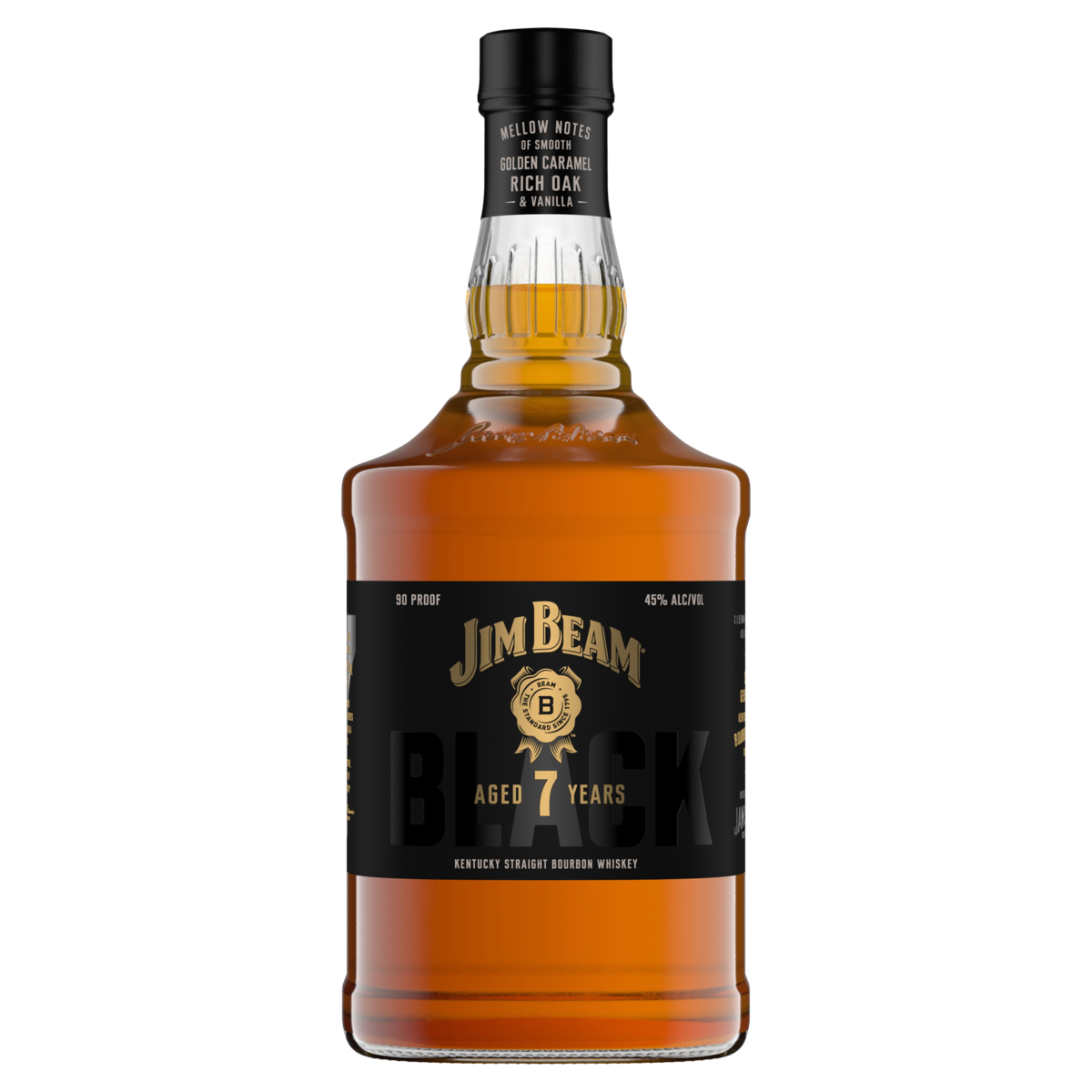 Whiskey Bourbon Jim Beam Black 7 Anos