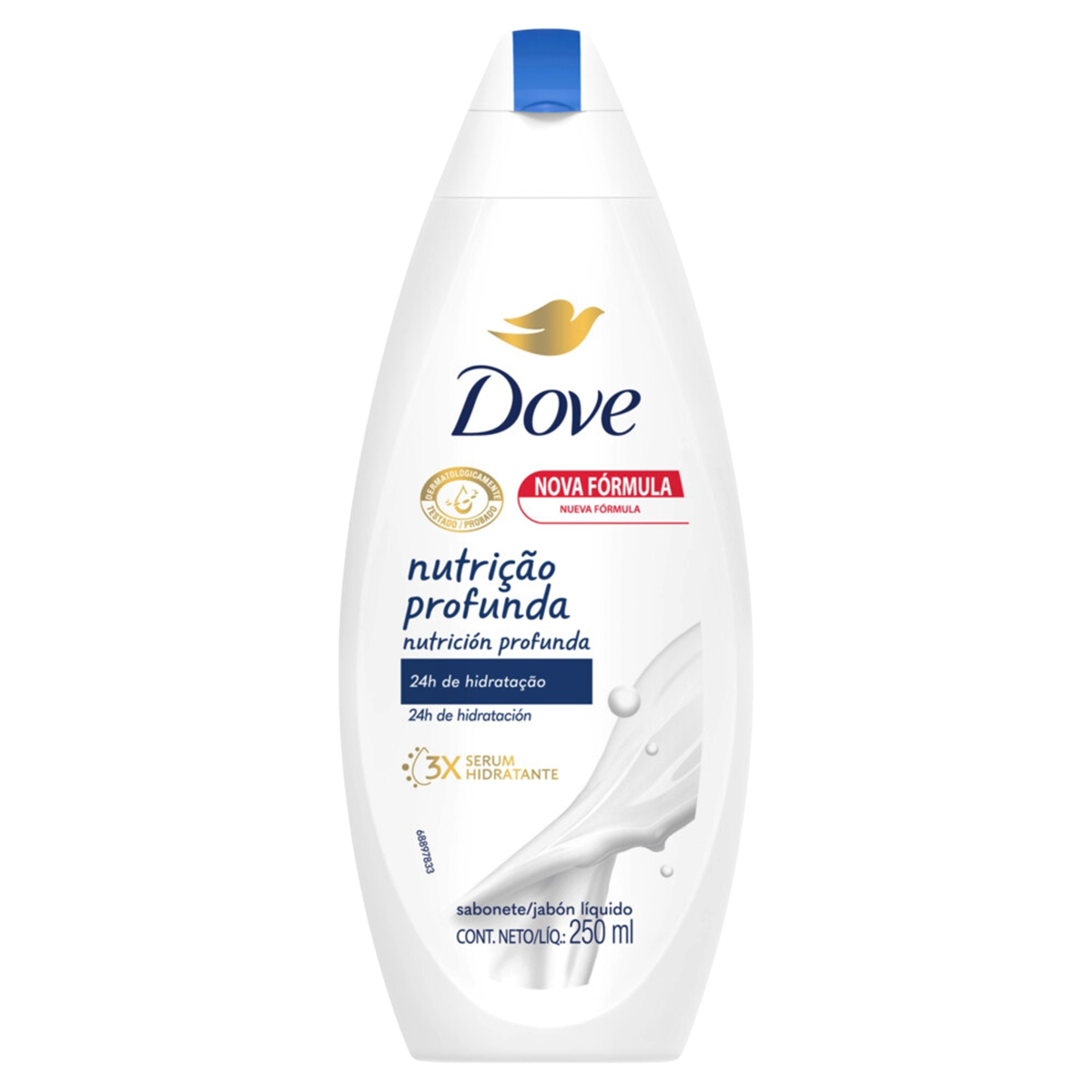 Sabonete Líquido Dove Nutrição Profunda Frasco 250ml
