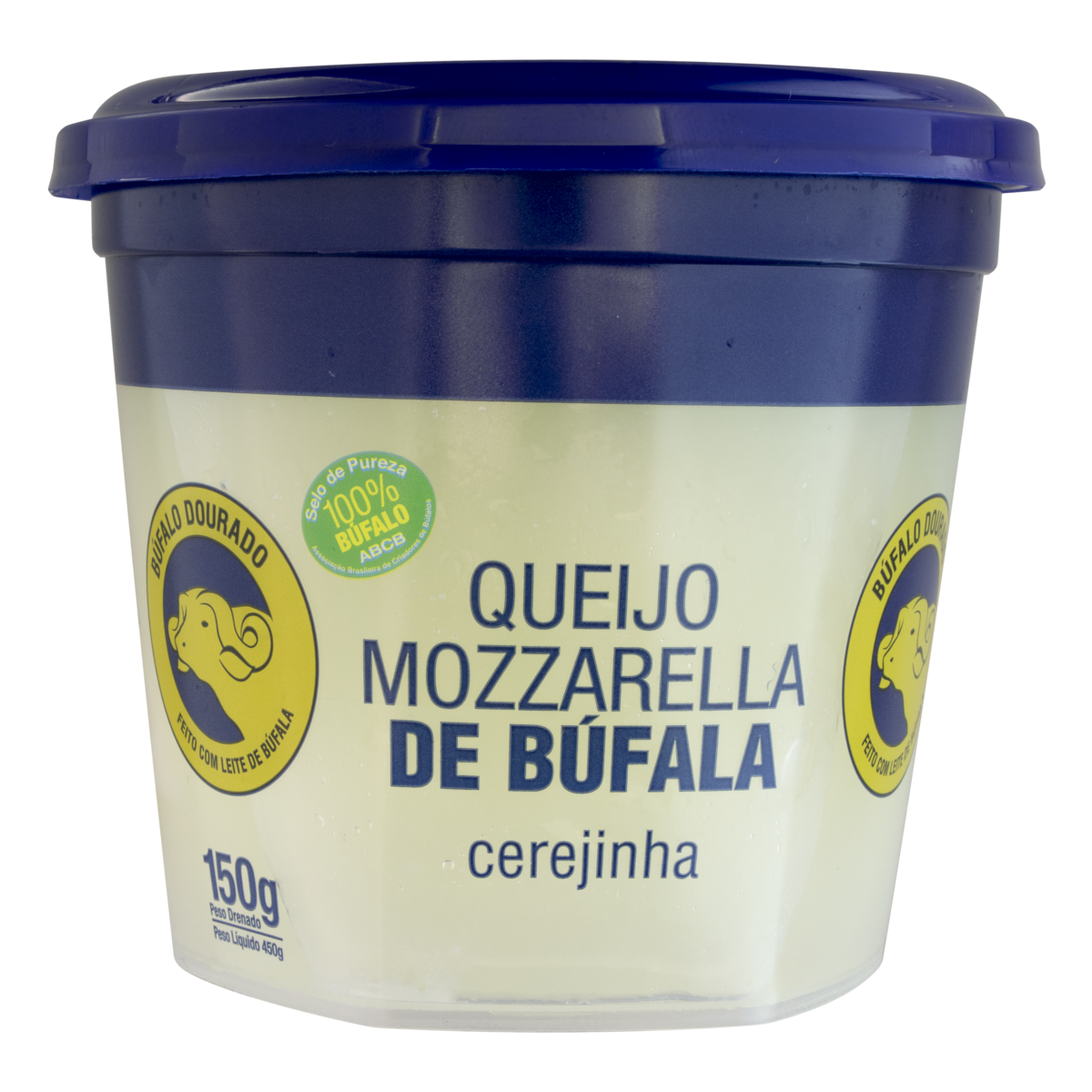 Queijo Mussarela De Búfala Dourado Mozzarella Pote 150g Pão De Açúcar 3237