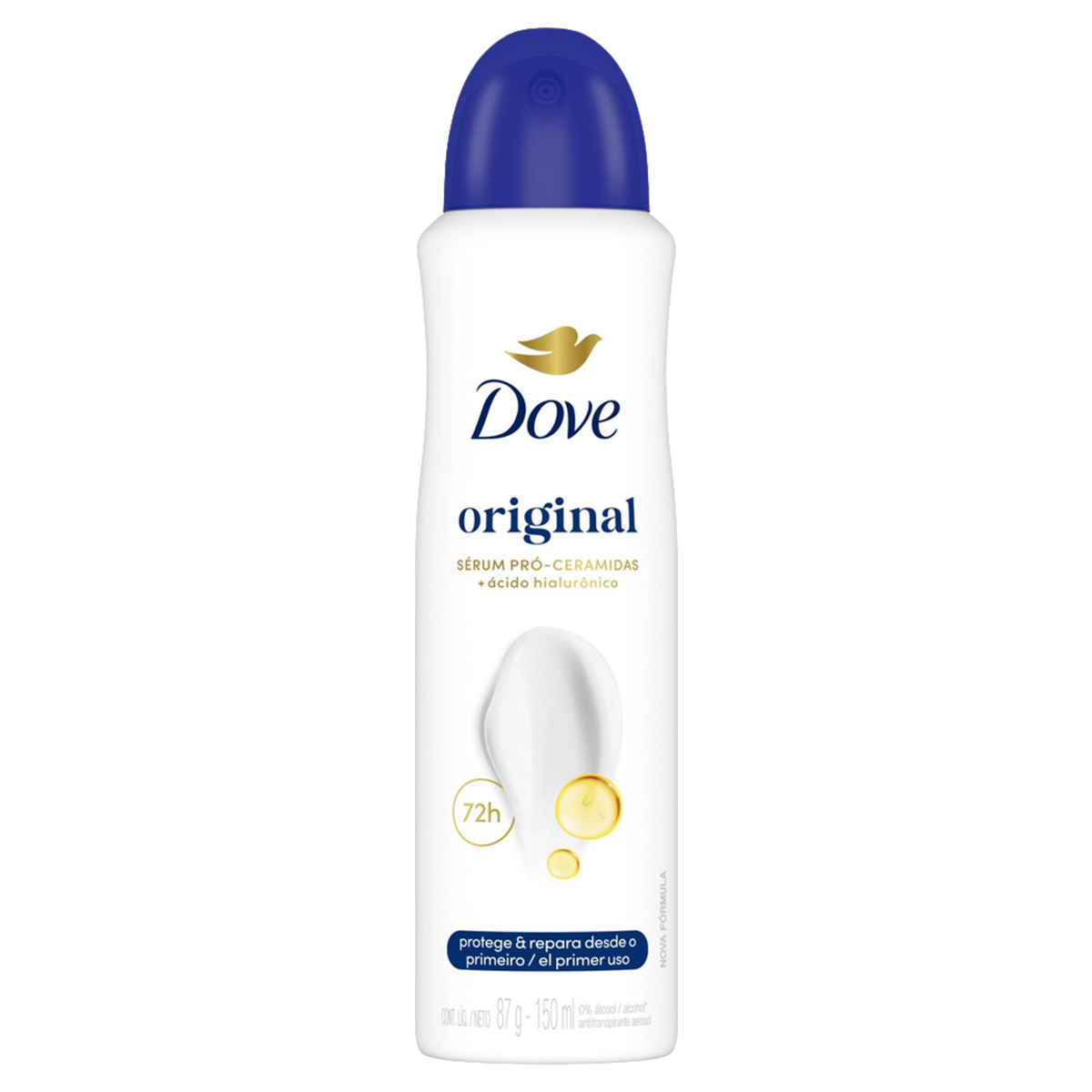 Desodorante Antitranspirante Aerosol Dove Original 150ml