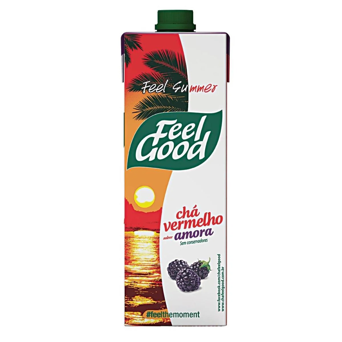 Chá Vermelho com Amora  FEEL GOOD 1 Litro