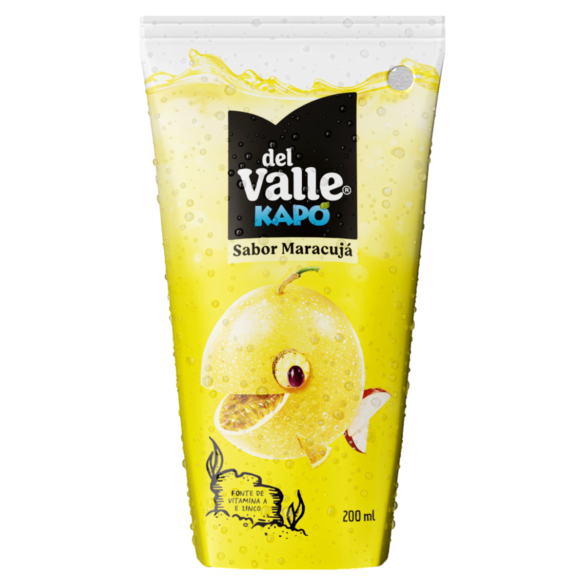 Refresco Adoçado Maracujá Del Valle Kapo Caixa 200ml