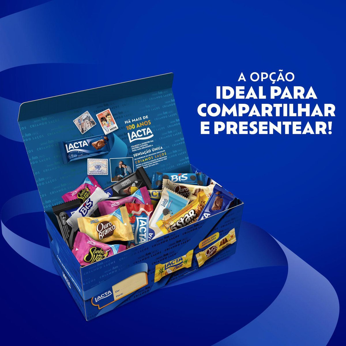 Caixa De Bombom De Chocolates Lacta Favoritos 250g Pão De Açúcar 8322