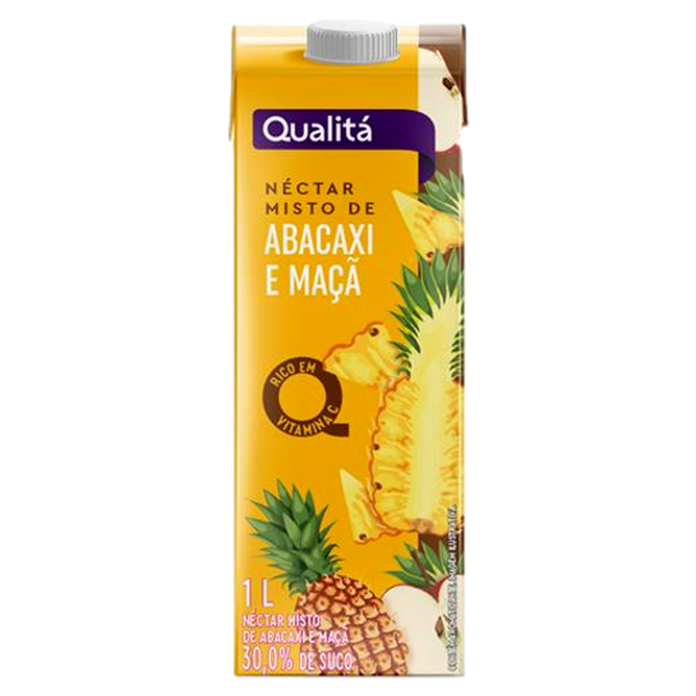Qualitá Néctar de Abacaxi e Maçã
