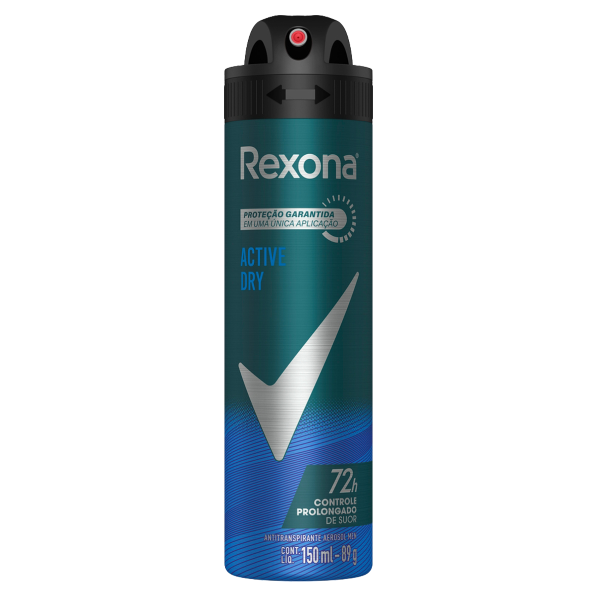 Antitranspirante Aerossol Active Dry Rexona Men 150ml Spray